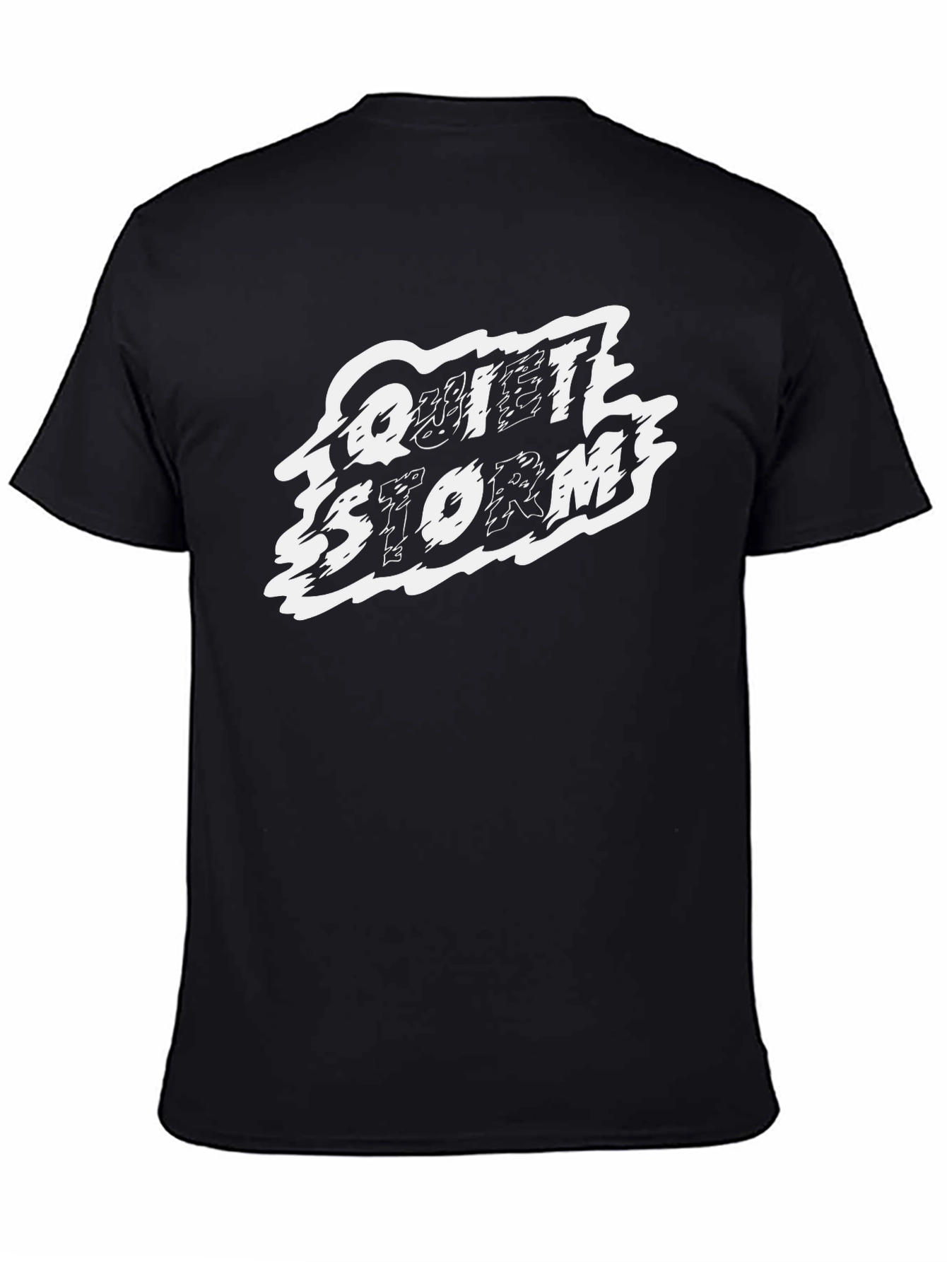 Quiet Storm Graphic Print Crew Neck T-Shirt