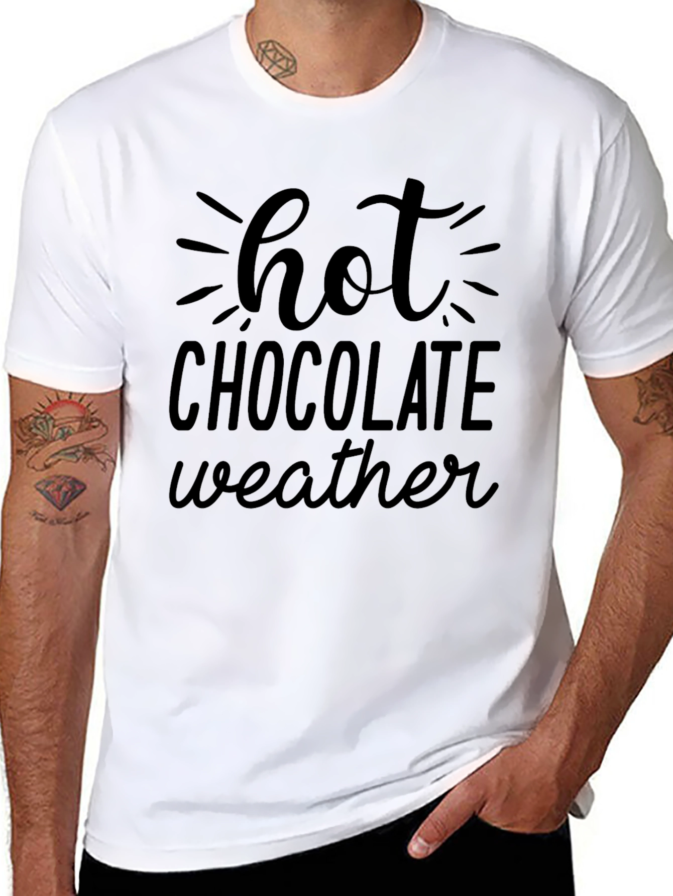 Hot Chocolate Weather Graphic Tee