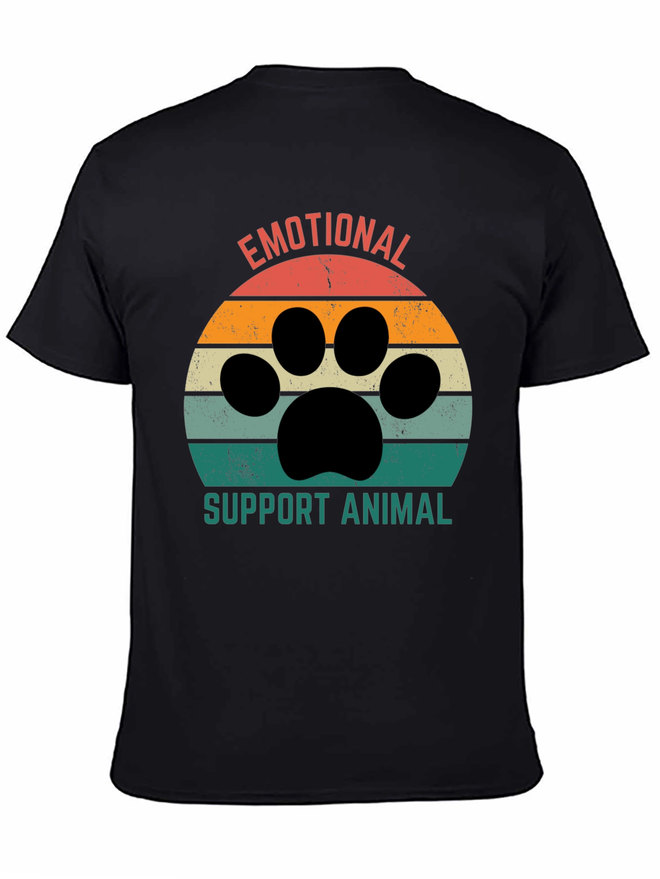 Emotional Support Animal Retro T-Shirt