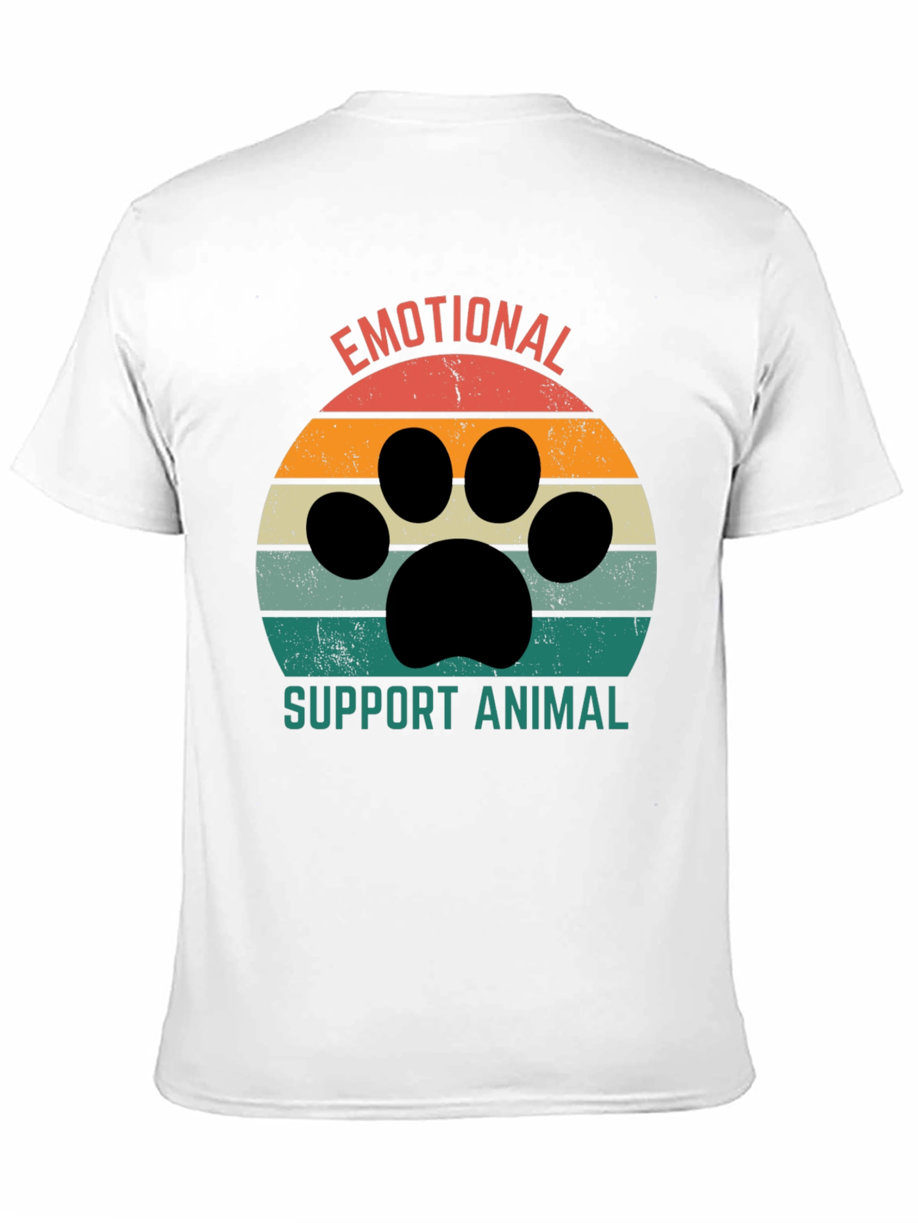 Emotional Support Animal Retro T-Shirt