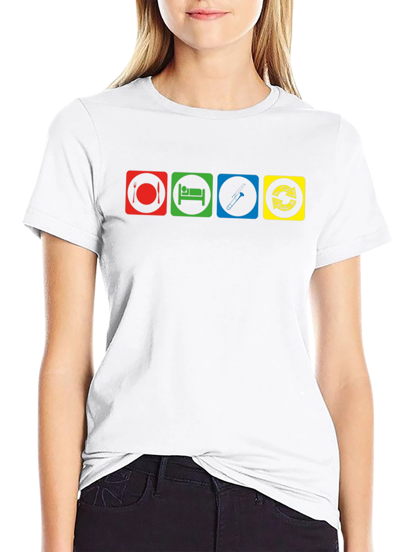 Eat Sleep Music Repeat T-Shirt