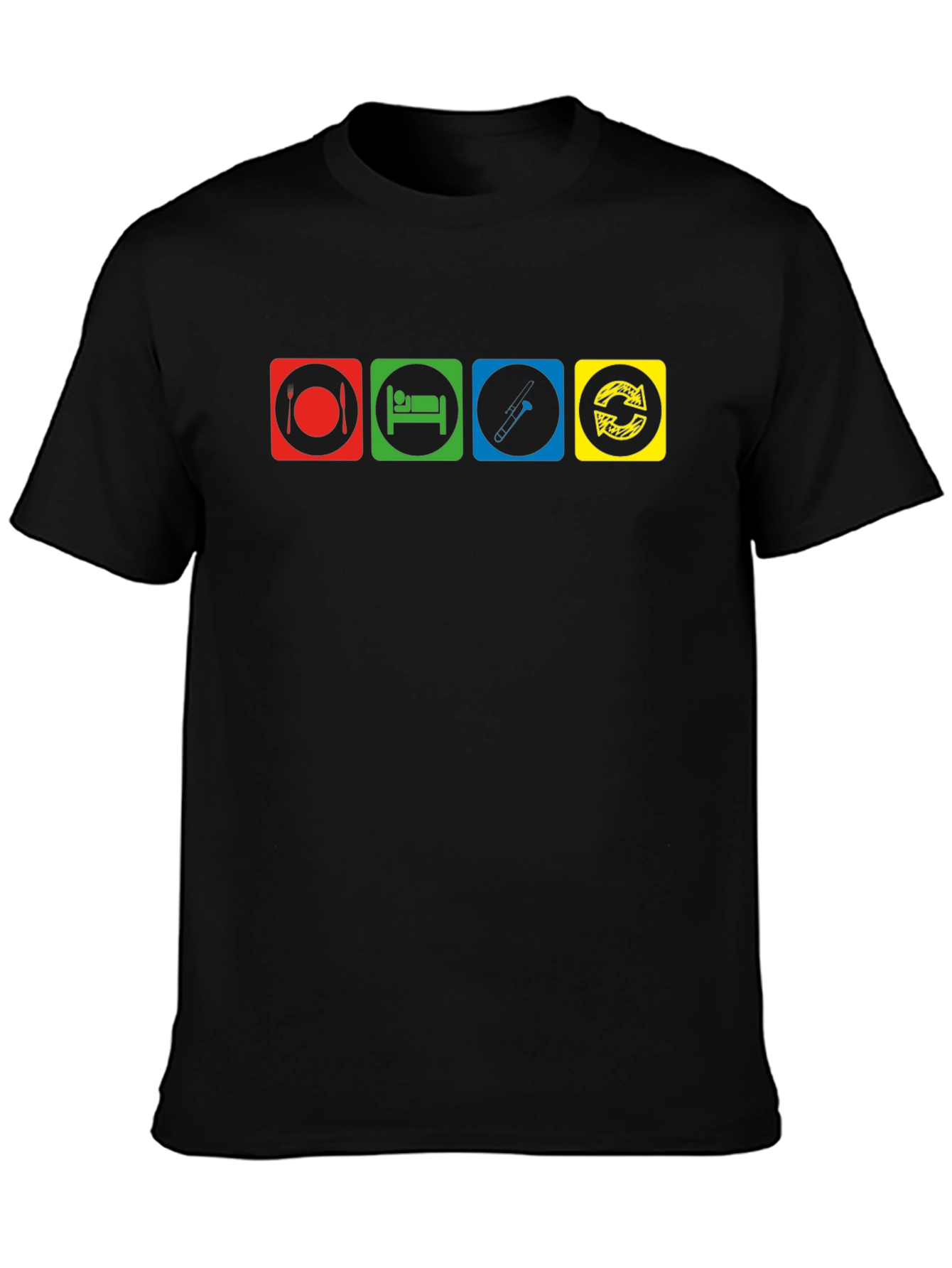 Eat Sleep Music Repeat T-Shirt