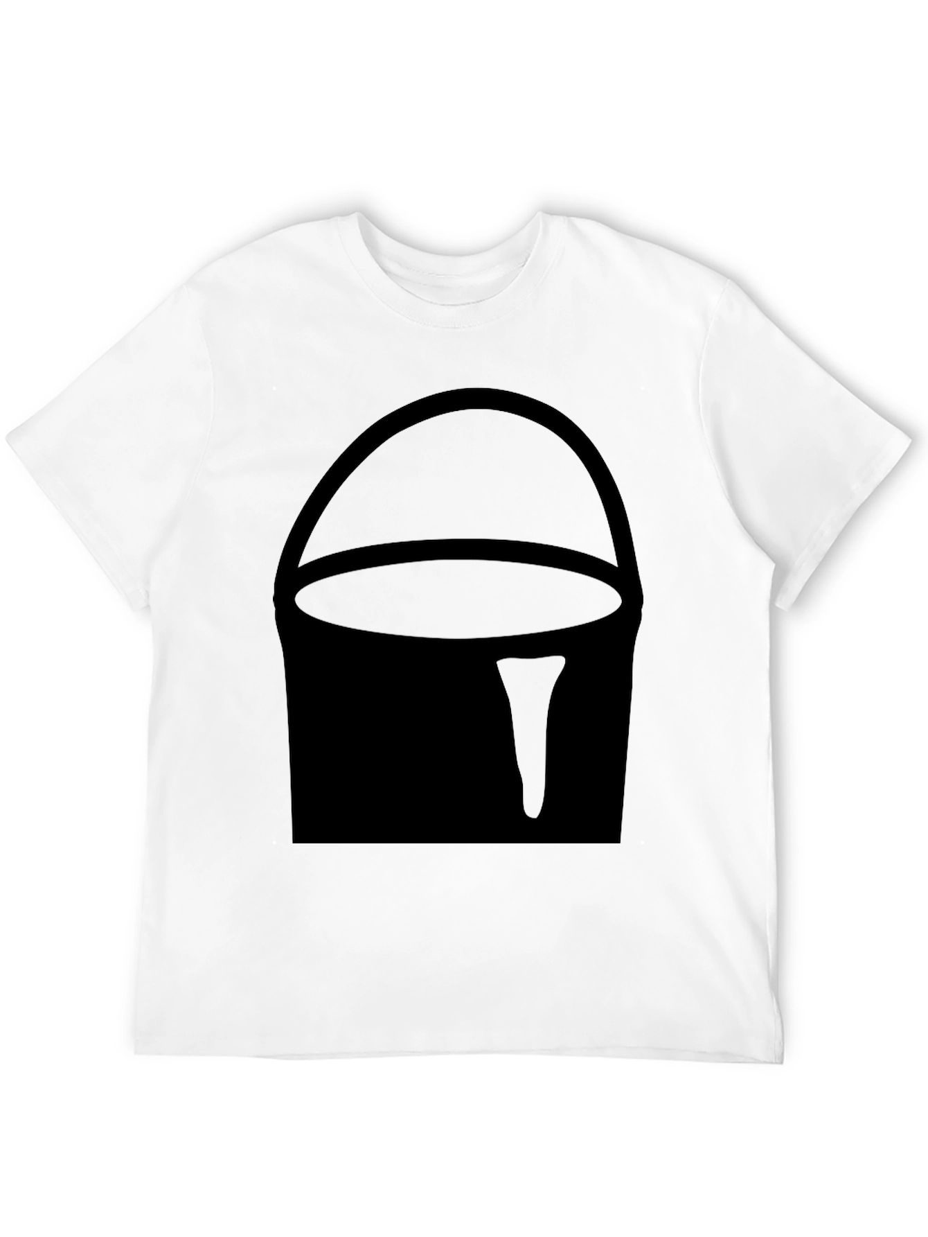 Paint Bucket Graphic Tee - Black
