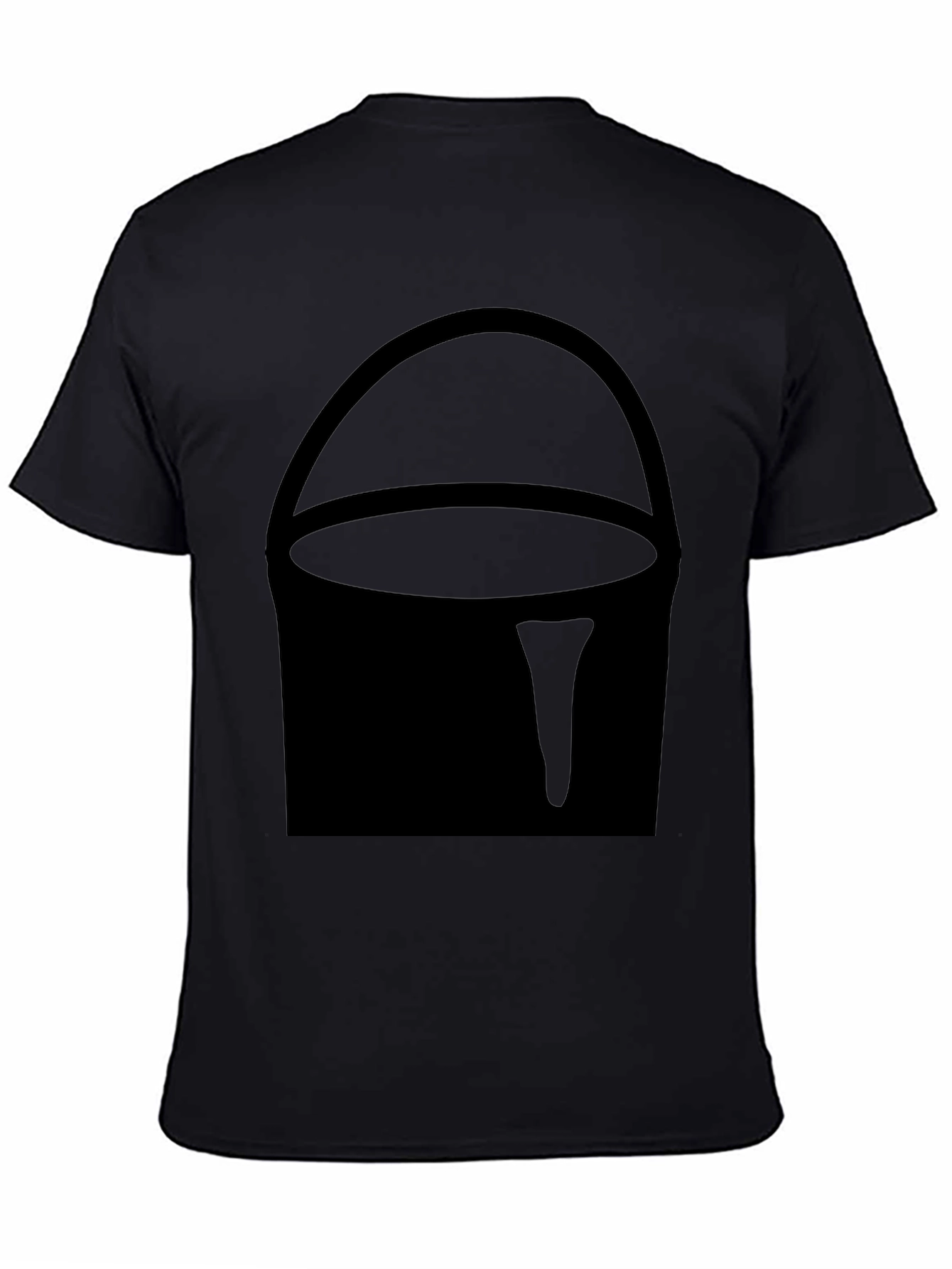 Paint Bucket Graphic Tee - Black