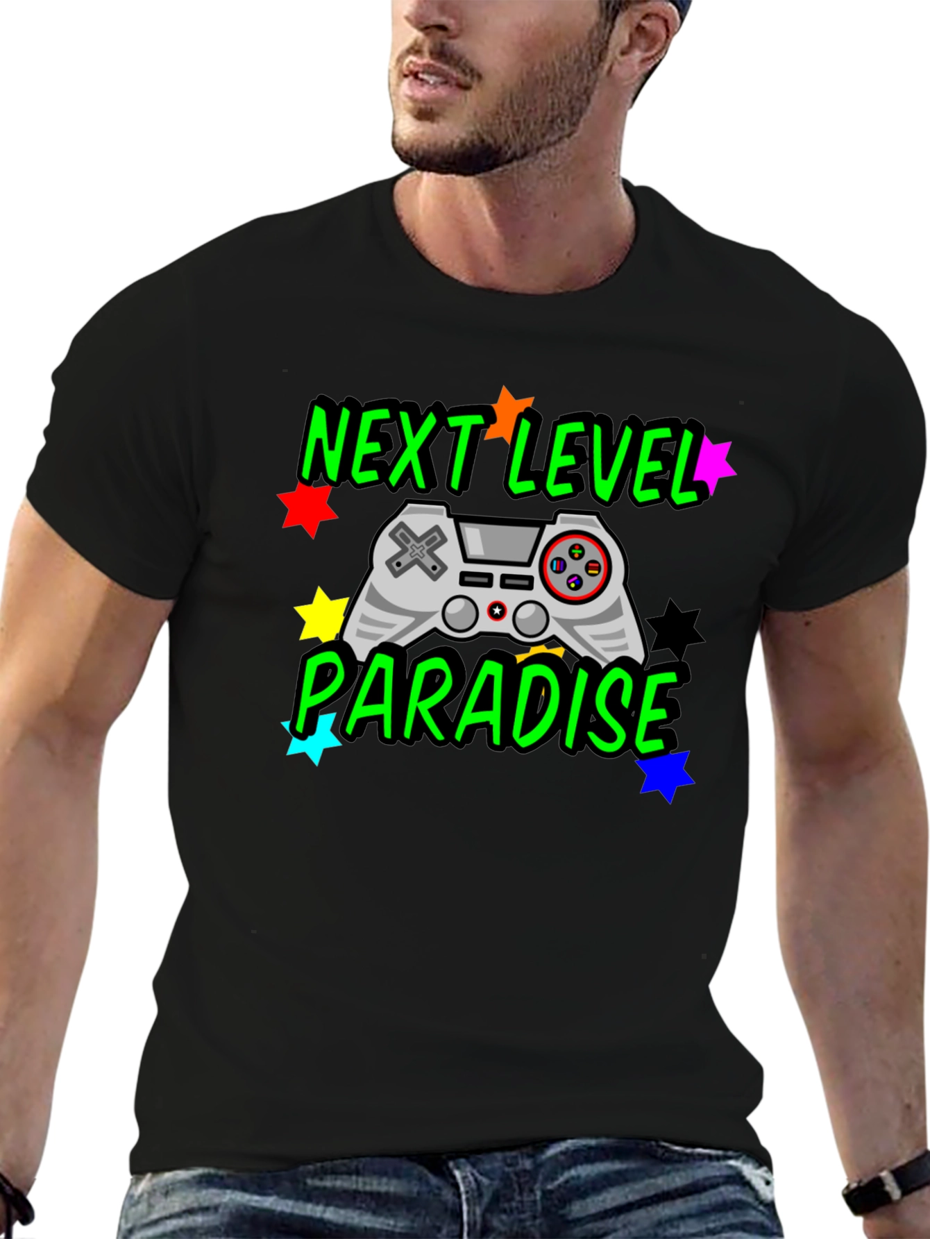 Next Level Paradise Gamer T-Shirt