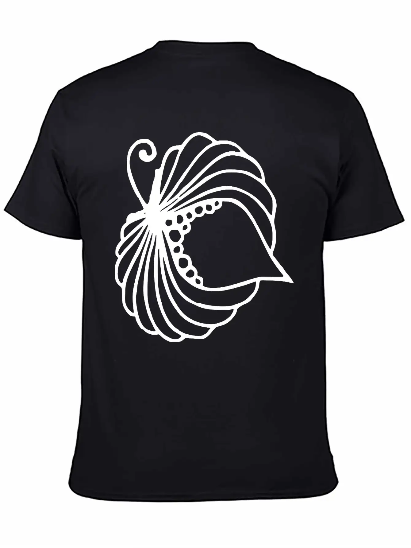 A Blooming Flower Unisex Short Sleeve Soft Cotton T-Shirt – Casual Everyday Wear