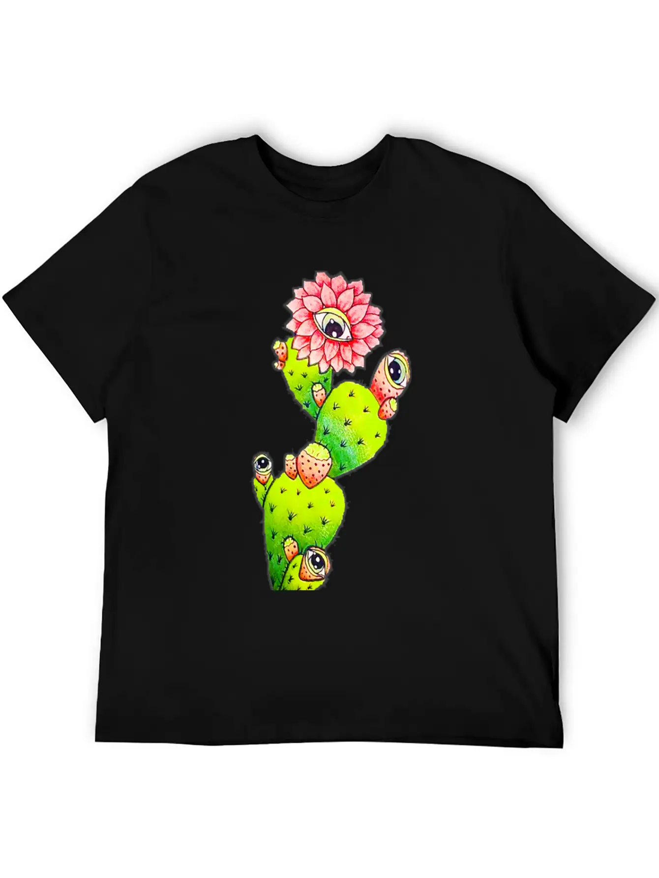 A Cactus Is An Aggressive Cucumber Funny Cactus Essential Unisex Summer Tee – Soft Cotton Casual Fit