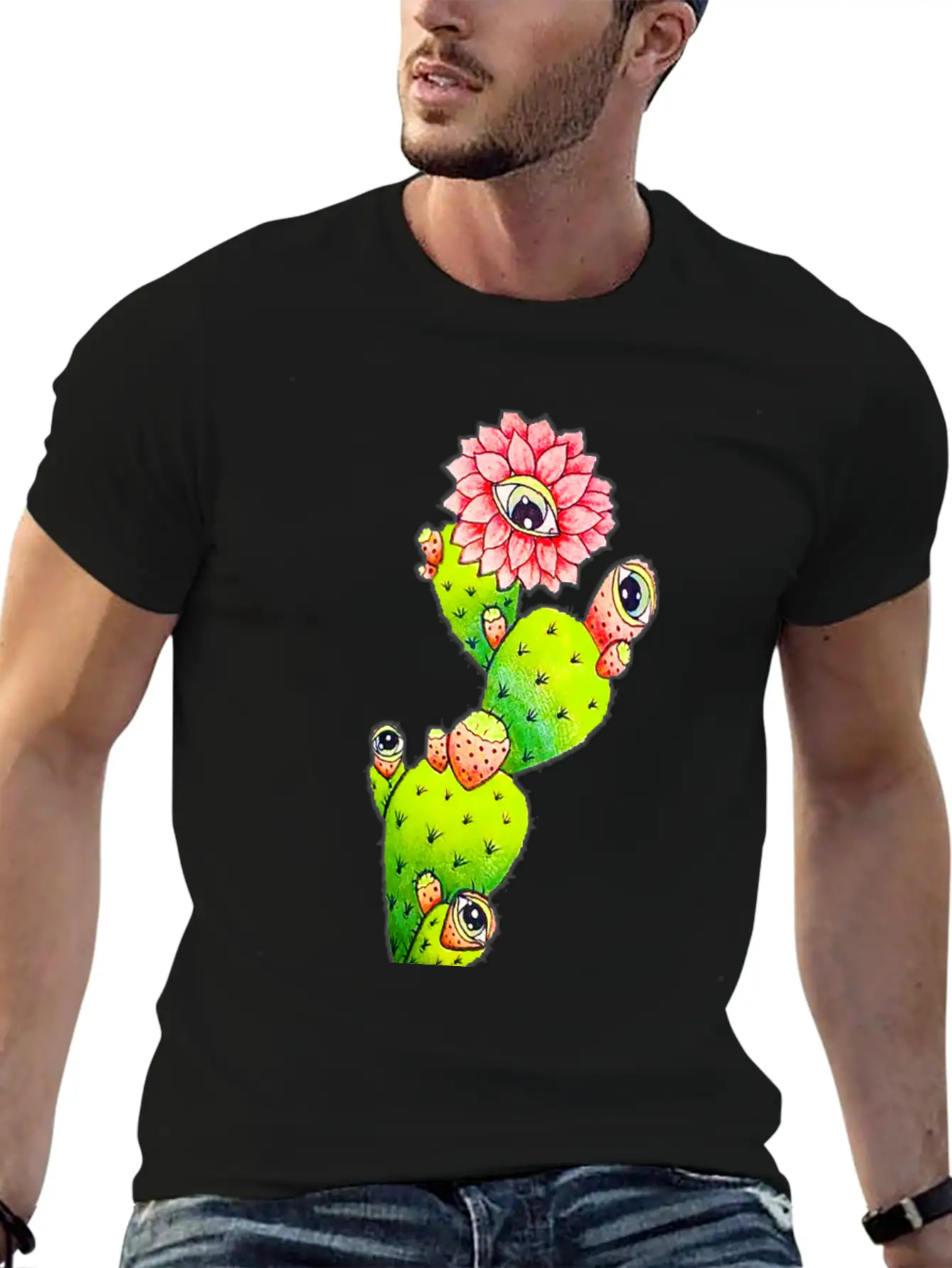 A Cactus Is An Aggressive Cucumber Funny Cactus Essential Unisex Summer Tee – Soft Cotton Casual Fit