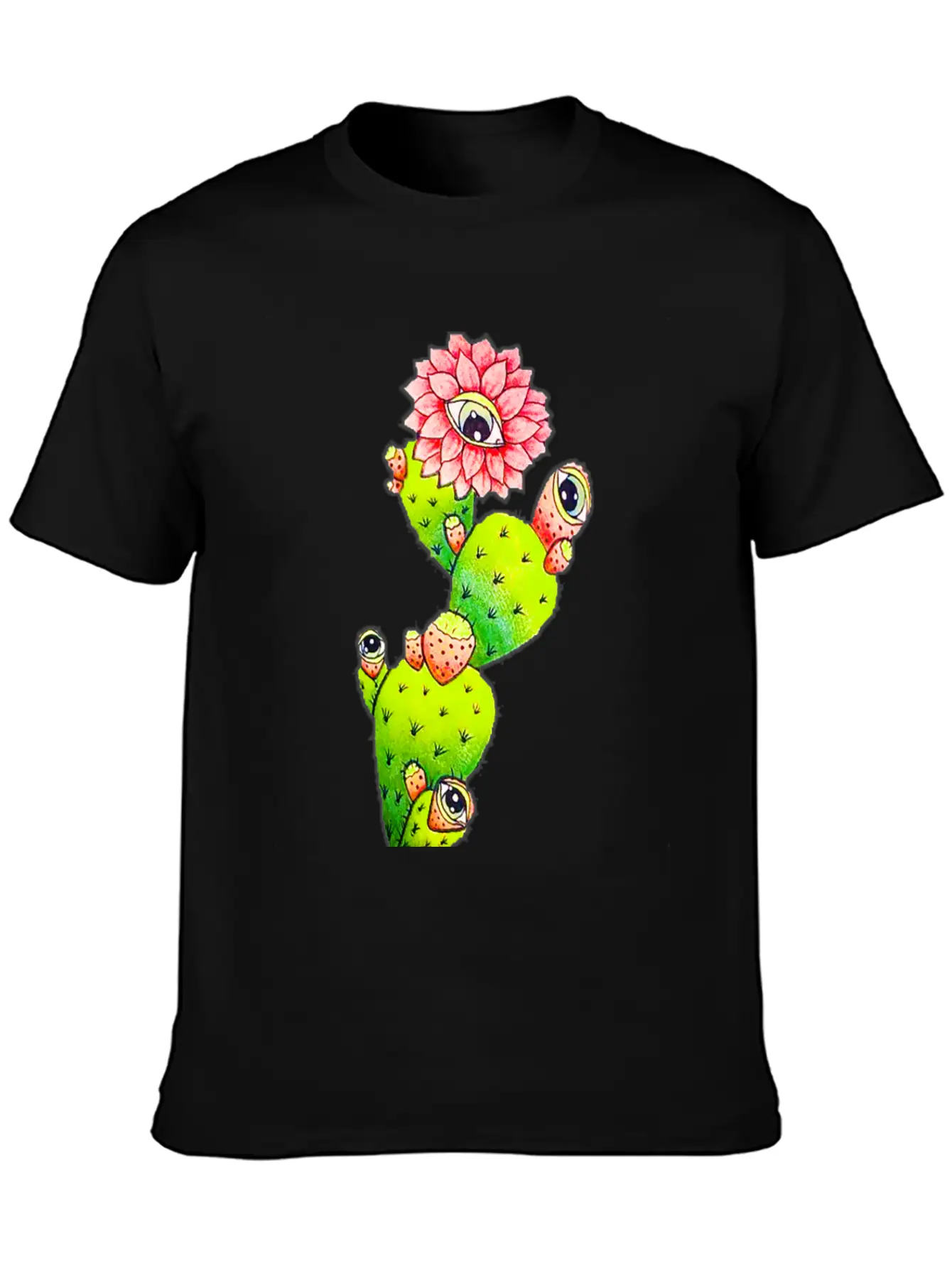 A Cactus Is An Aggressive Cucumber Funny Cactus Essential Unisex Summer Tee – Soft Cotton Casual Fit