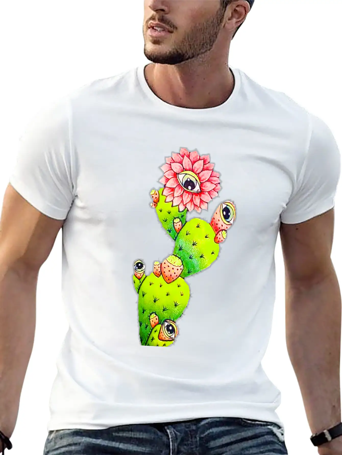 A Cactus Is An Aggressive Cucumber Funny Cactus Essential Unisex Summer Tee – Soft Cotton Casual Fit