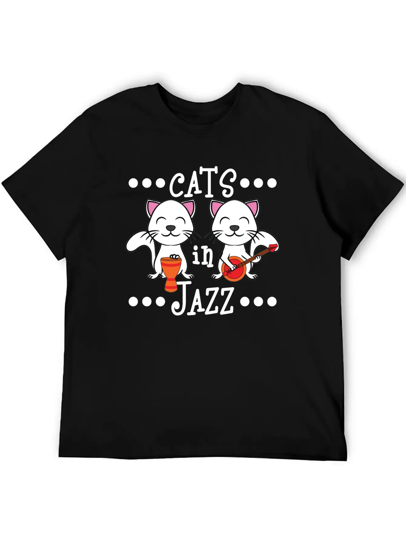 A Cute Cat Tee For Animal And Music Lovers Saying Essential Unisex Summer Tee – Soft Cotton Casual Fit