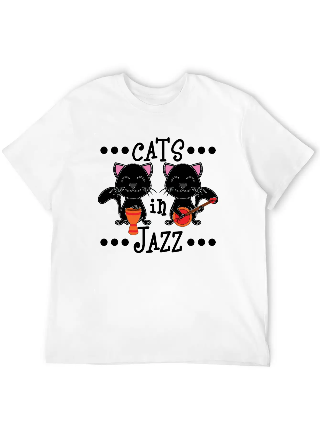 A Cute Cat Tee For Animal And Music Lovers Saying Essential Unisex Summer Tee – Soft Cotton Casual Fit