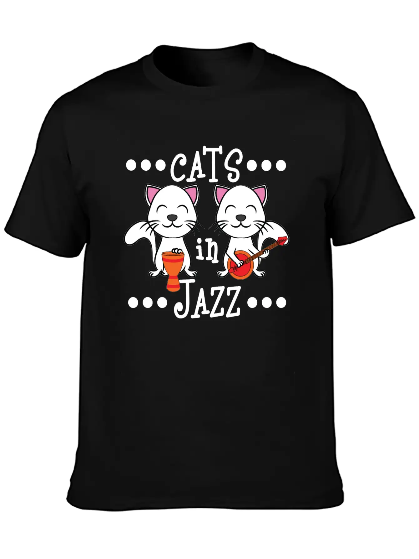 A Cute Cat Tee For Animal And Music Lovers Saying Essential Unisex Summer Tee – Soft Cotton Casual Fit