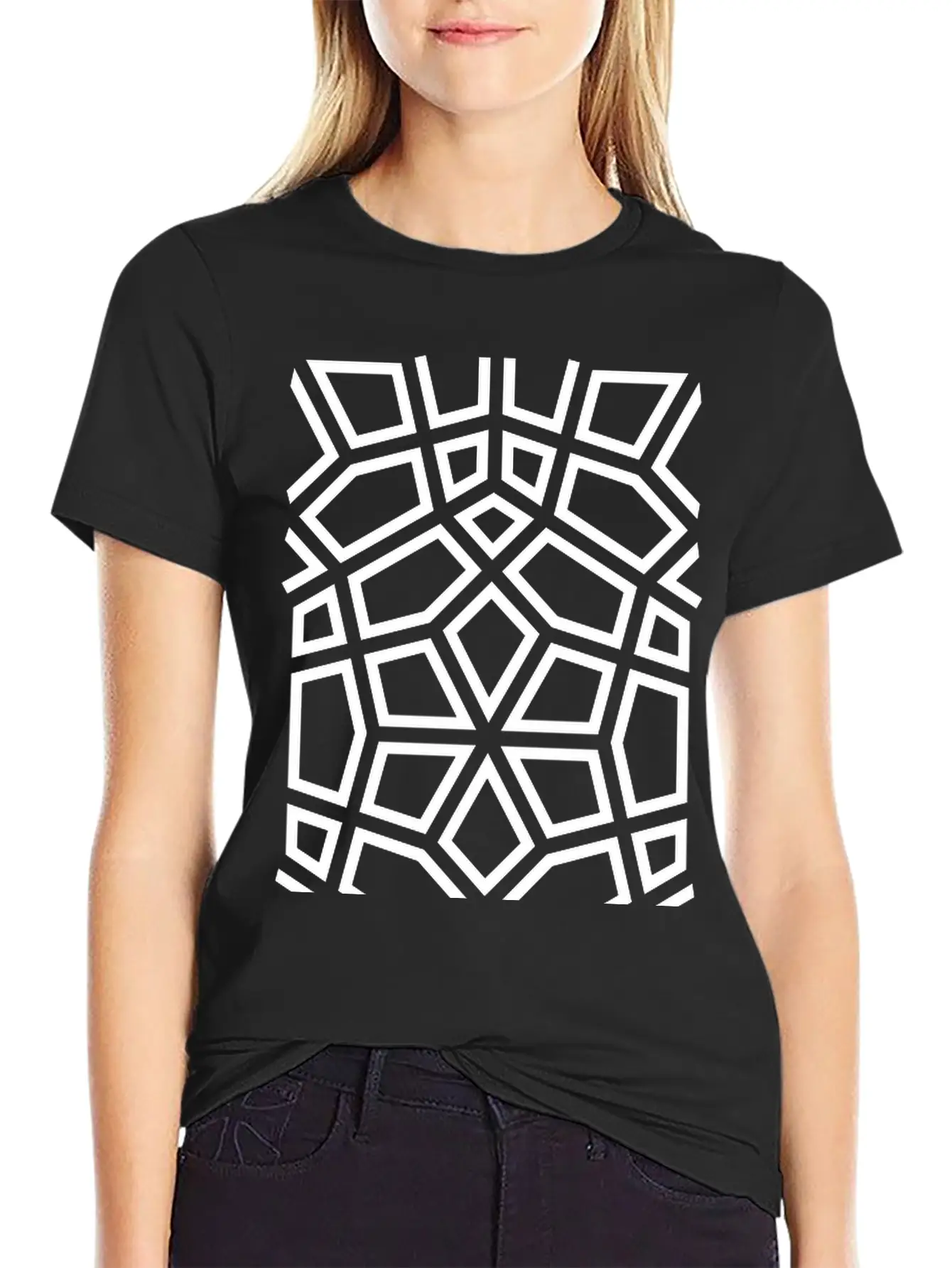 A Decorative Mosaic Stylish Everyday T-Shirt – Unisex Basic Cotton Tee