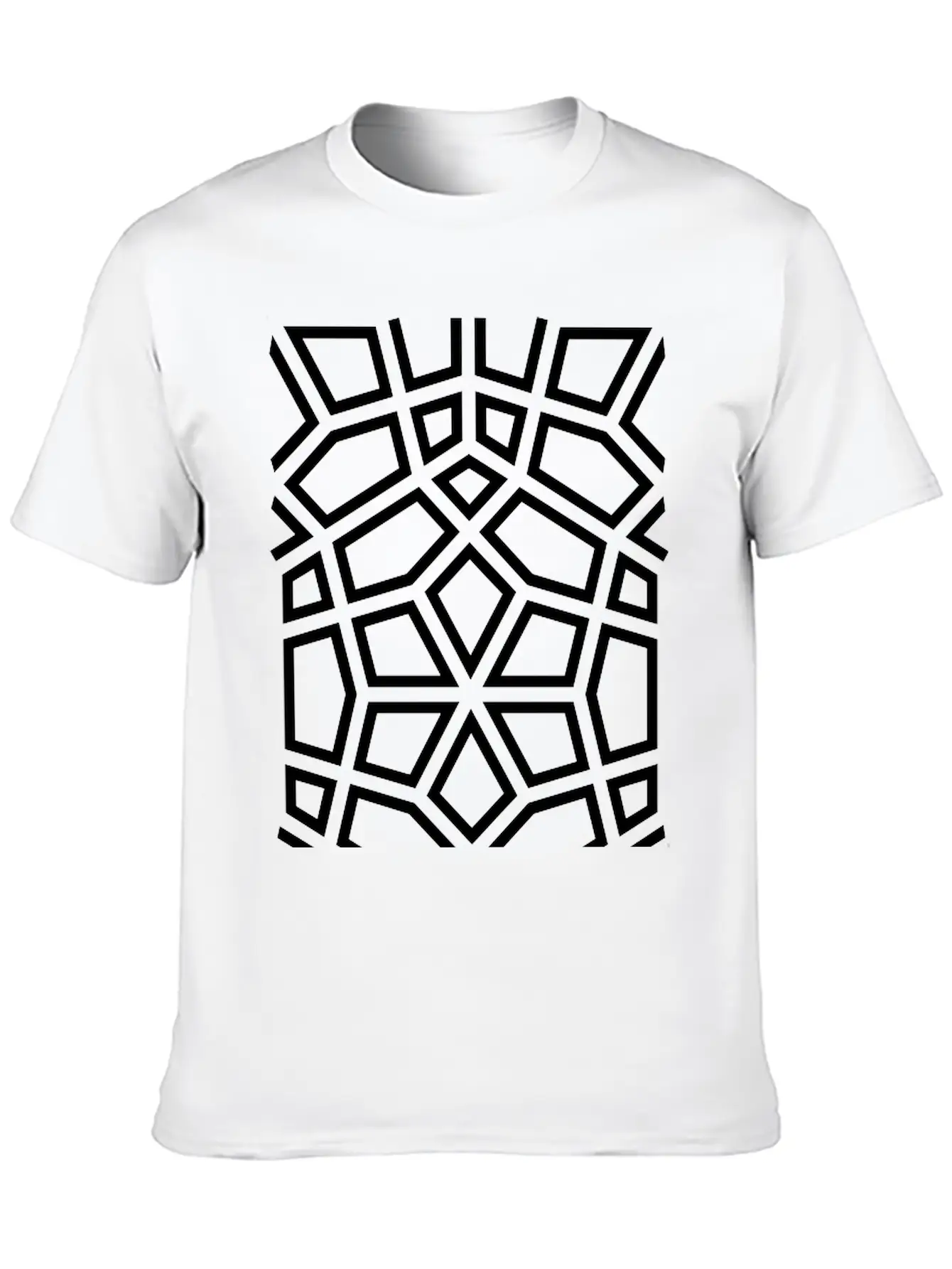 A Decorative Mosaic Stylish Everyday T-Shirt – Unisex Basic Cotton Tee