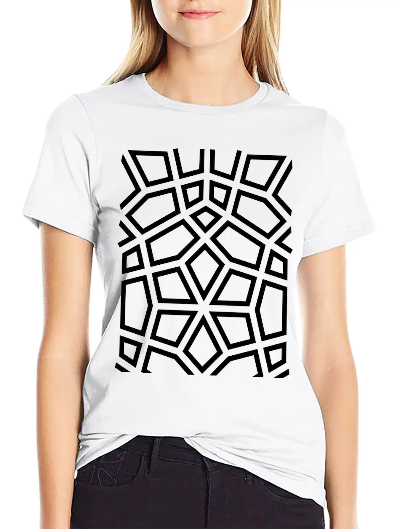 A Decorative Mosaic Stylish Everyday T-Shirt – Unisex Basic Cotton Tee