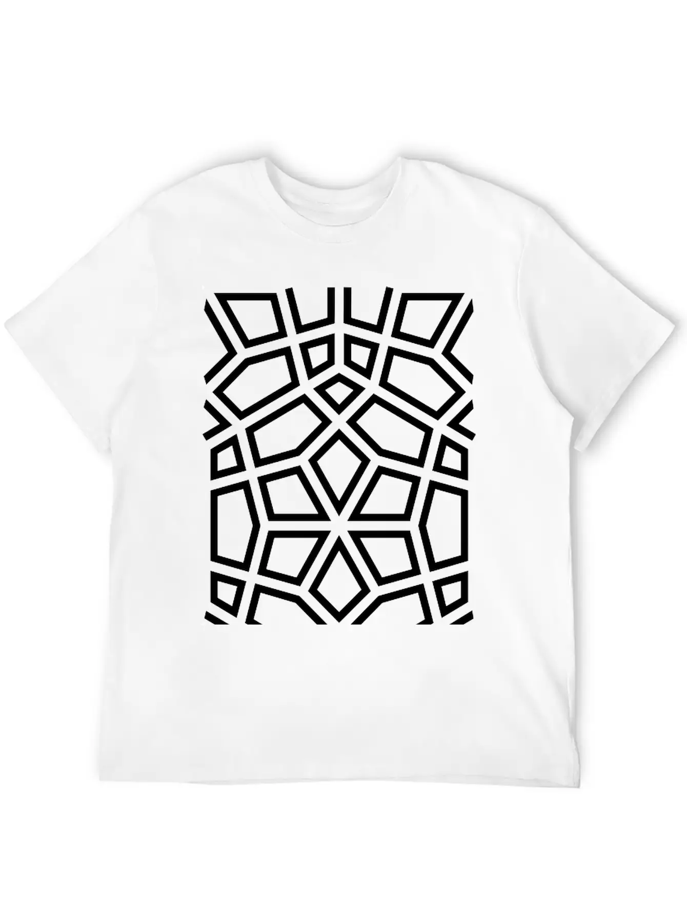 A Decorative Mosaic Stylish Everyday T-Shirt – Unisex Basic Cotton Tee