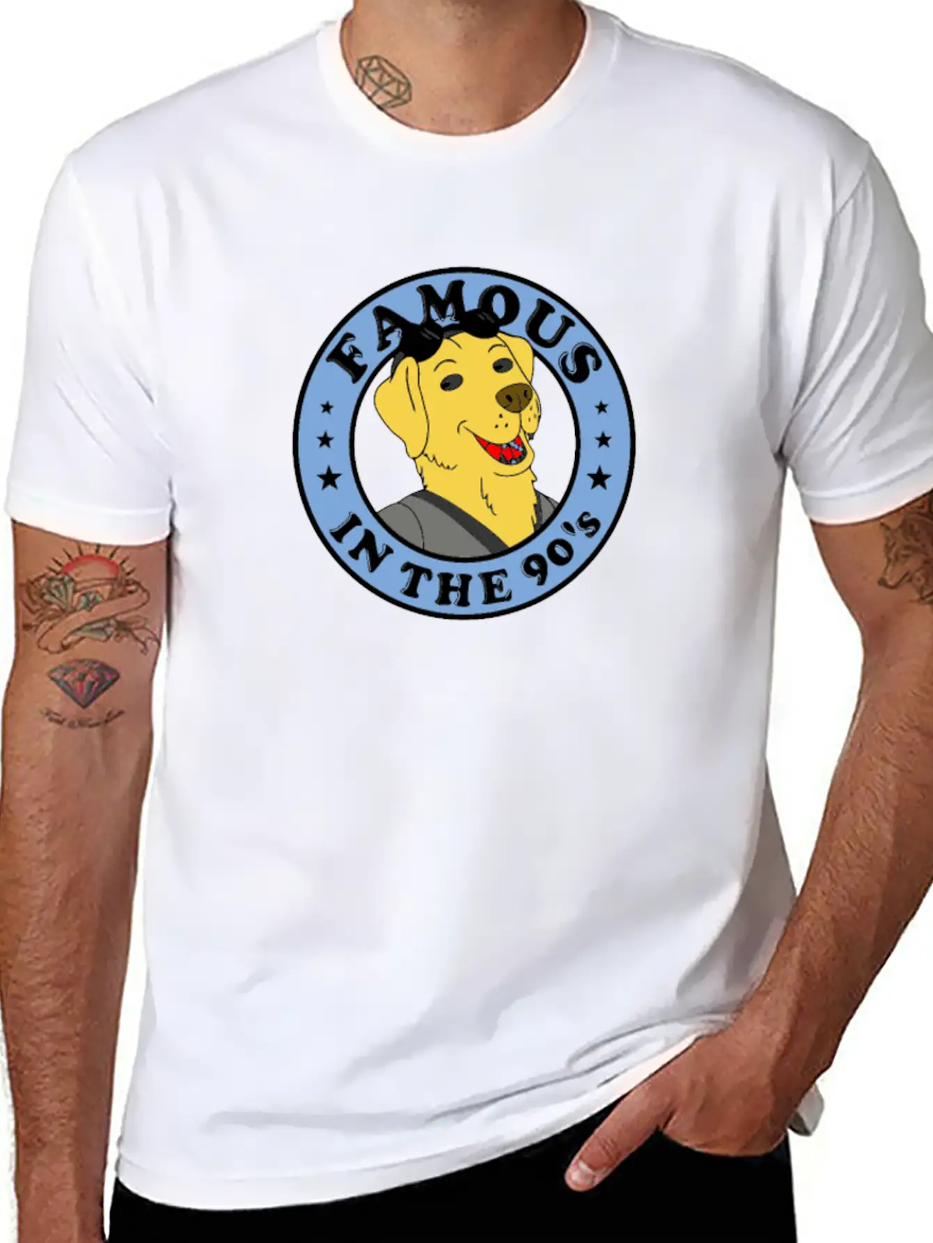 A Famous Dog Stylish Everyday T-Shirt – Unisex Basic Cotton Tee