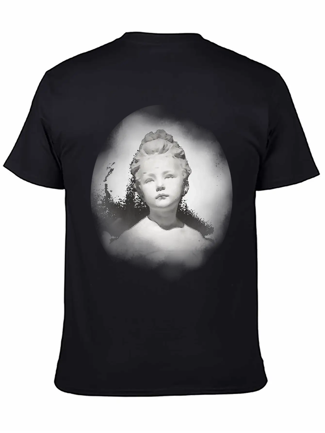 A Girl Statue Renaissance Style Unisex Short Sleeve Soft Cotton T-Shirt – Casual Everyday Wear
