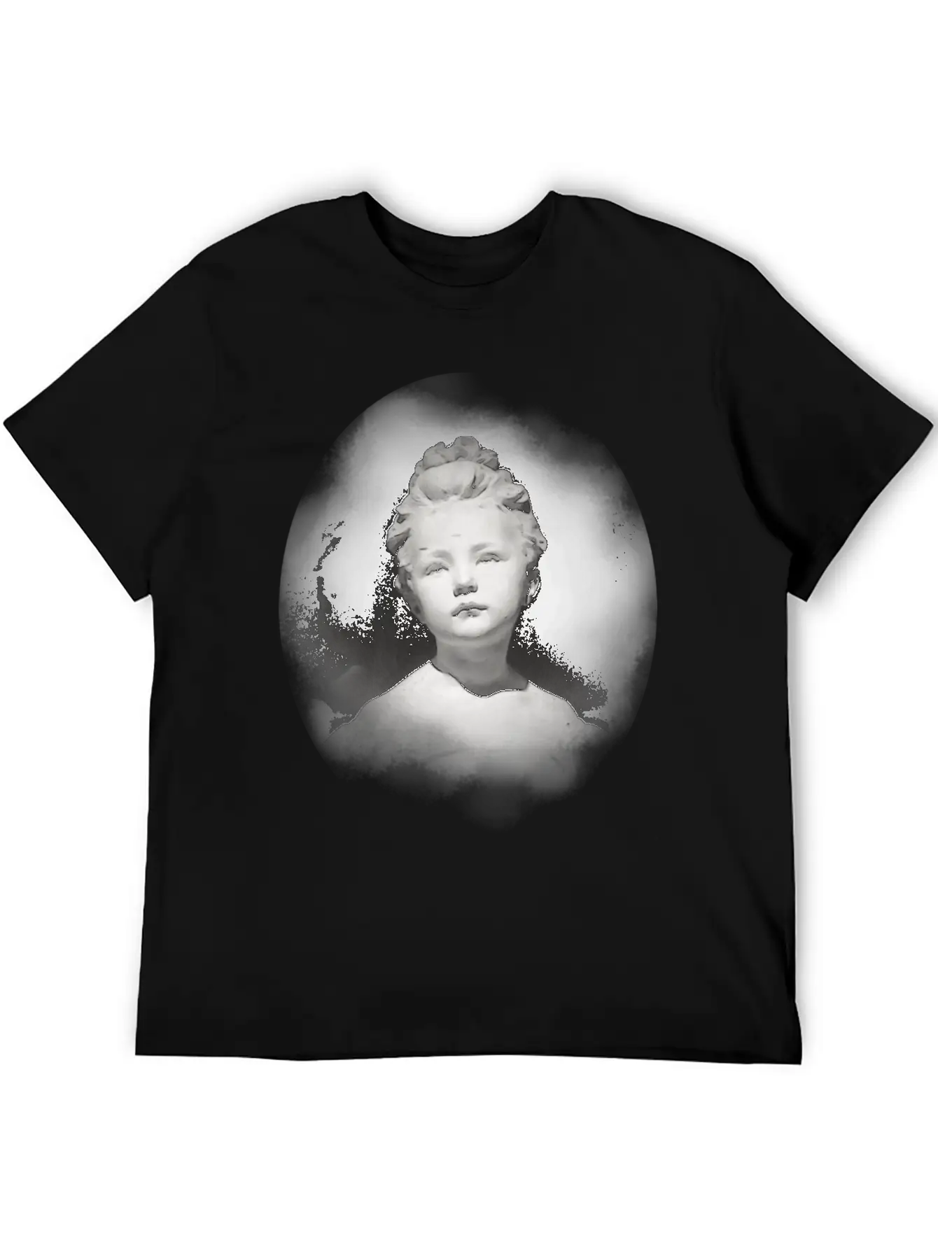 A Girl Statue Renaissance Style Unisex Short Sleeve Soft Cotton T-Shirt – Casual Everyday Wear