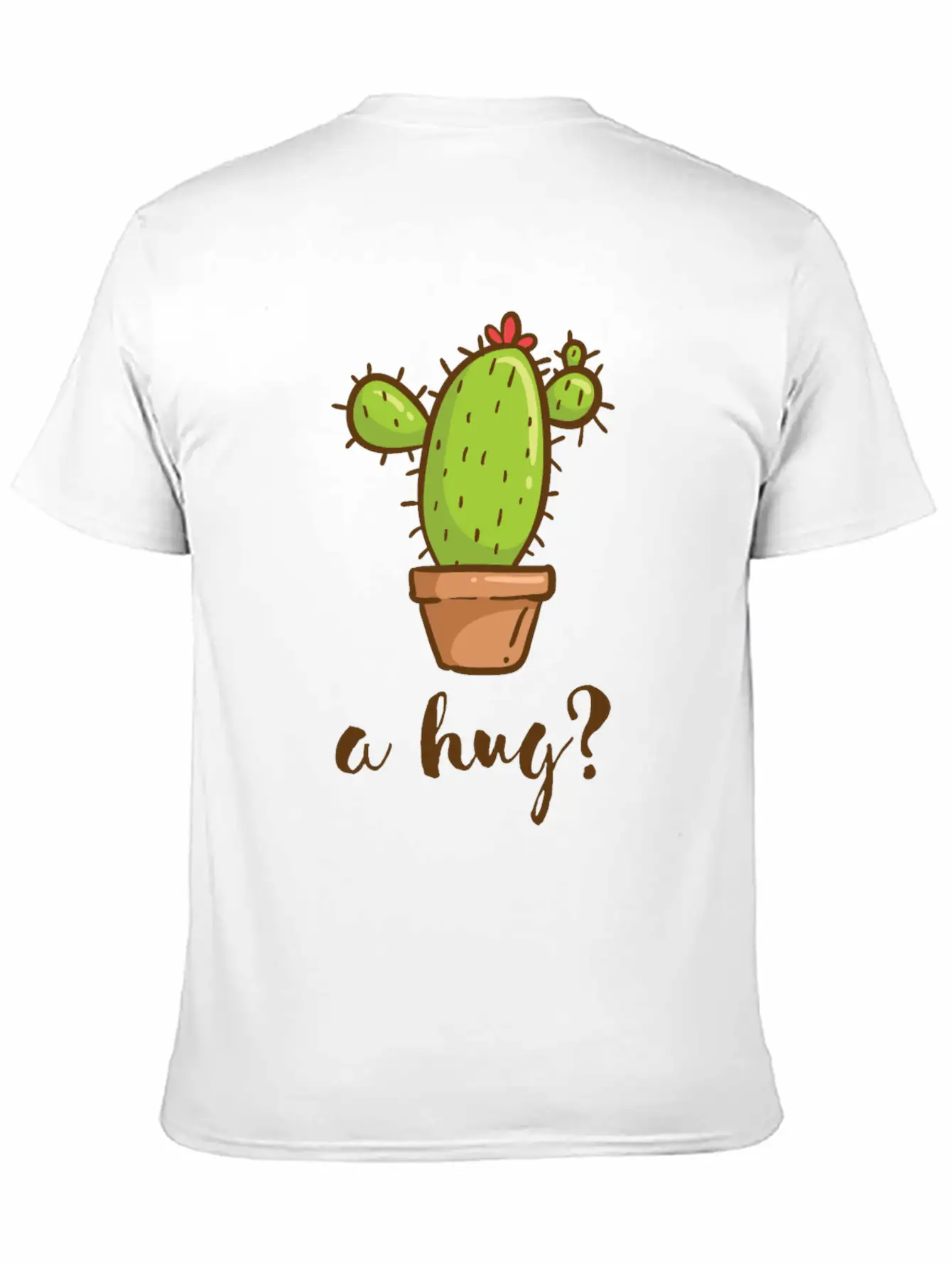 A Hug? Cactus Love Basic Graphic T-Shirt – Daily Comfort In Soft Cotton