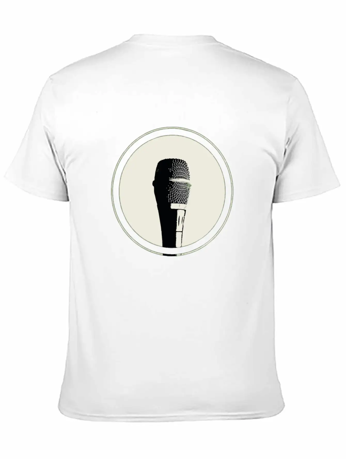 A Microphone Stylish Everyday T-Shirt – Unisex Basic Cotton Tee