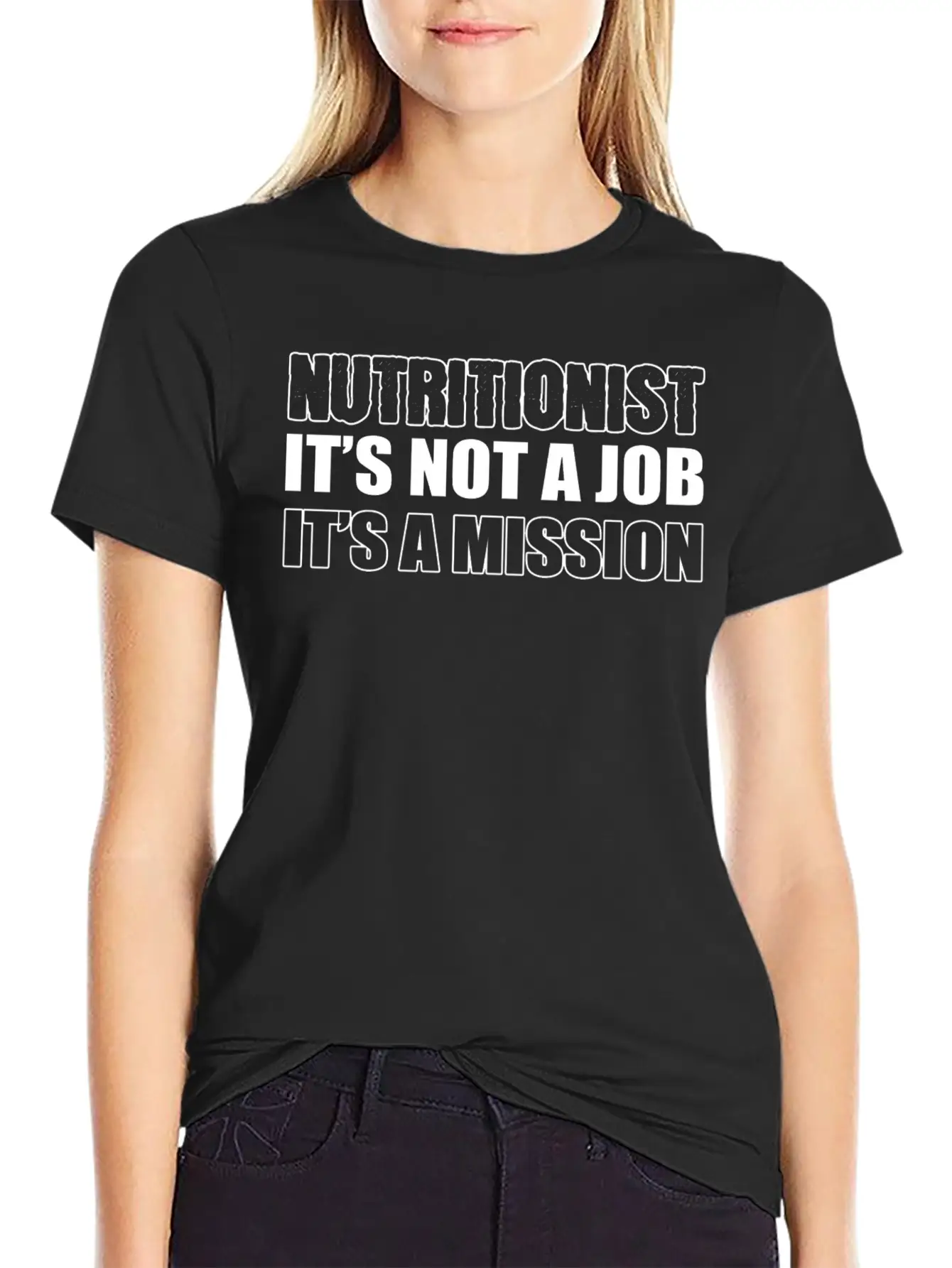 A Mission Reflexologist Gift Unisex Short Sleeve Soft Cotton T-Shirt – Casual Everyday Wear