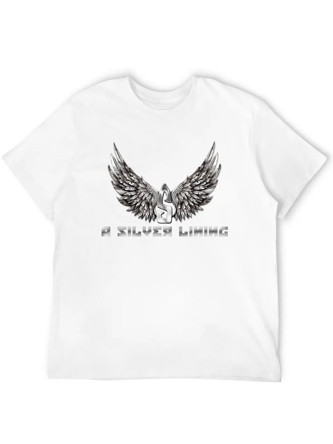A Silver Lining Stylish Everyday T-Shirt – Unisex Basic Cotton Tee