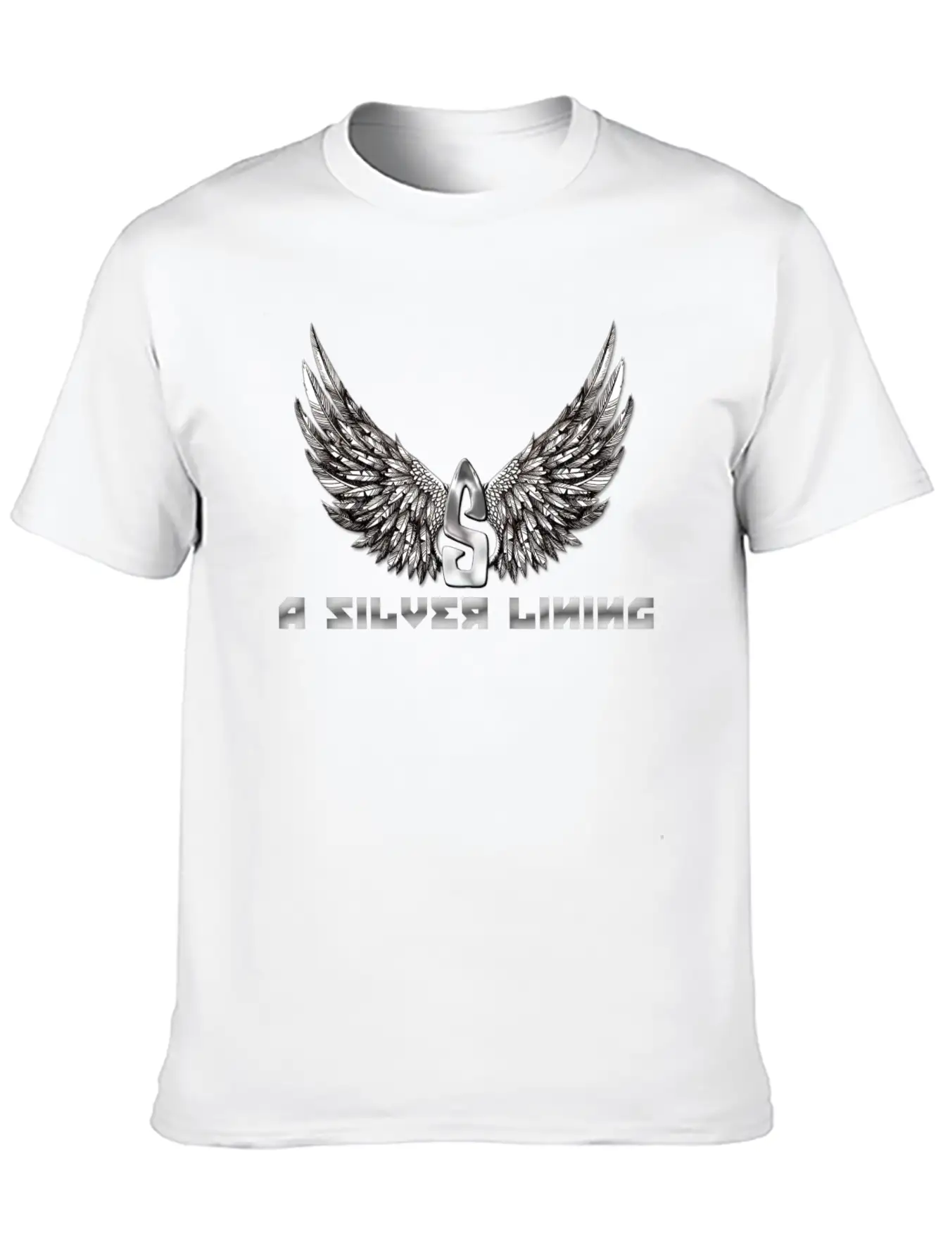 A Silver Lining Stylish Everyday T-Shirt – Unisex Basic Cotton Tee