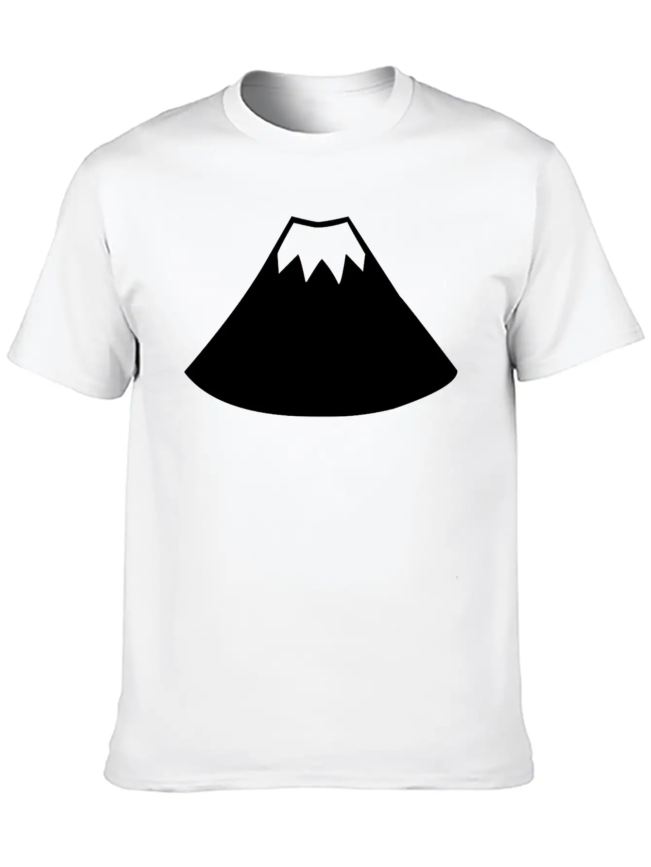 A Sleeping Volcano Comfortable Minimalist Graphic Tee – Summer Style Essential