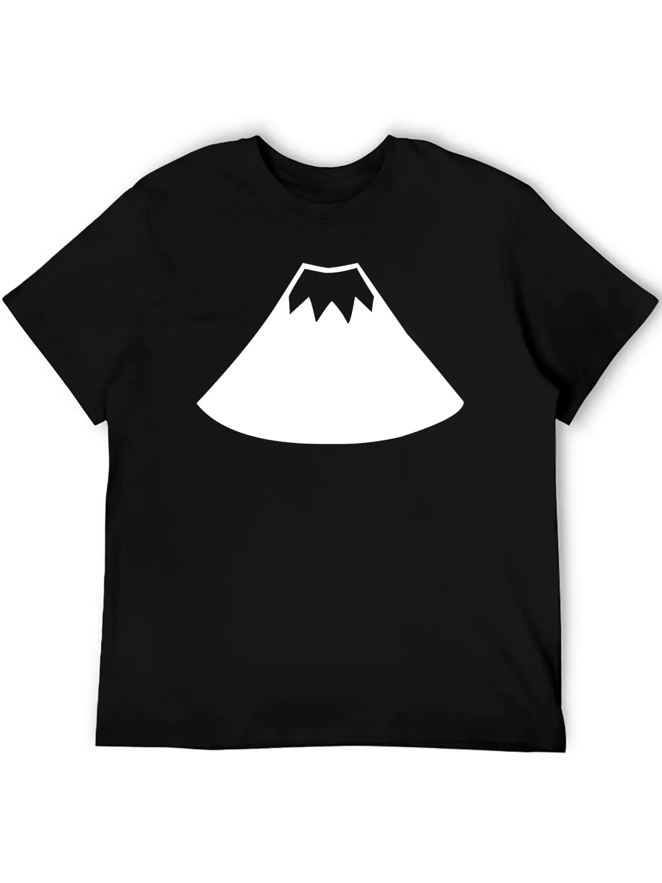 A Sleeping Volcano Comfortable Minimalist Graphic Tee – Summer Style Essential