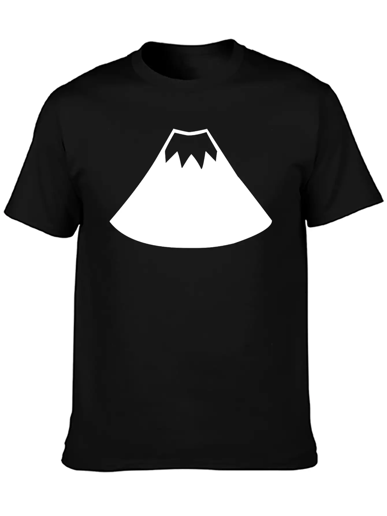 A Sleeping Volcano Comfortable Minimalist Graphic Tee – Summer Style Essential