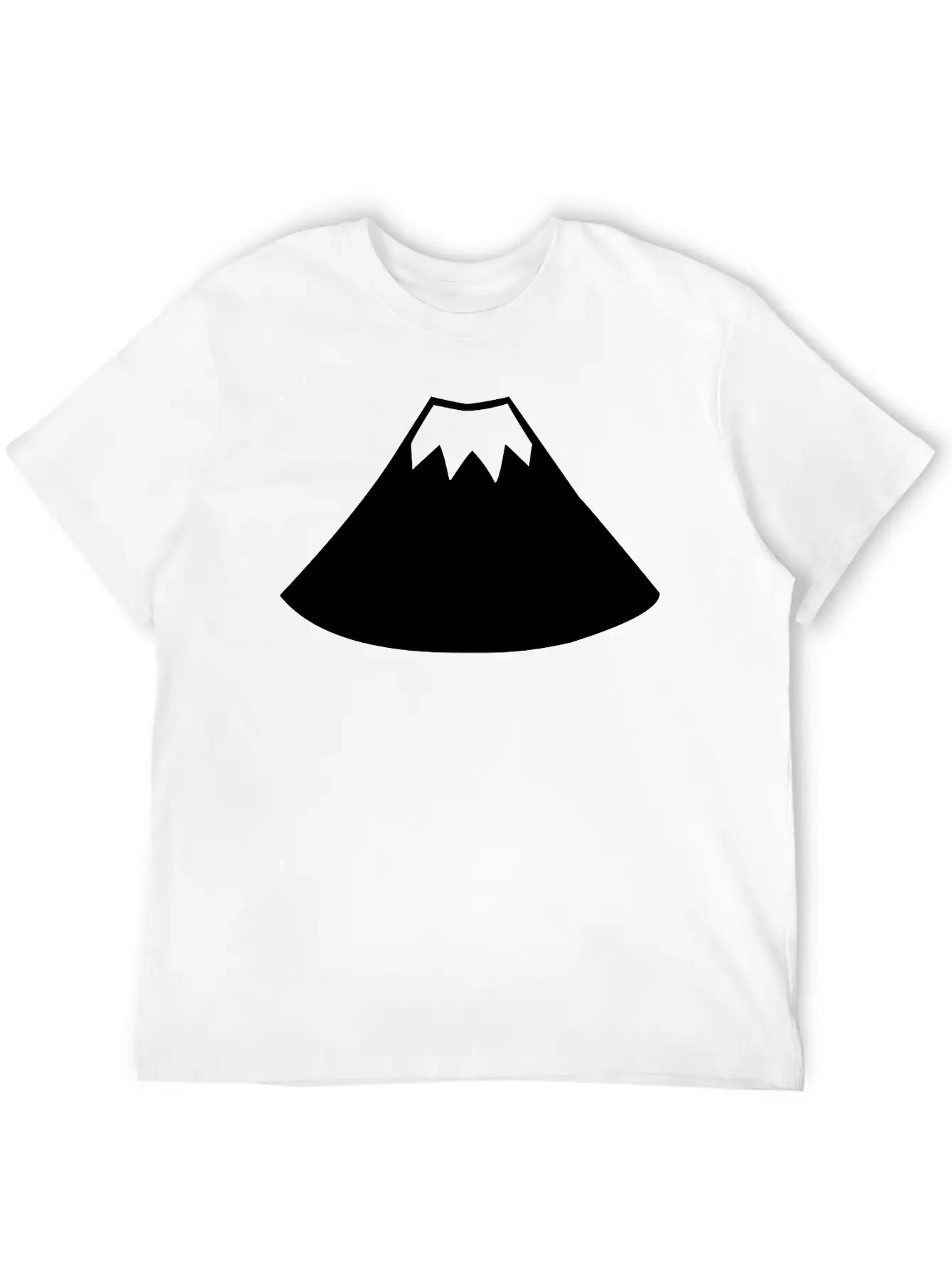A Sleeping Volcano Comfortable Minimalist Graphic Tee – Summer Style Essential