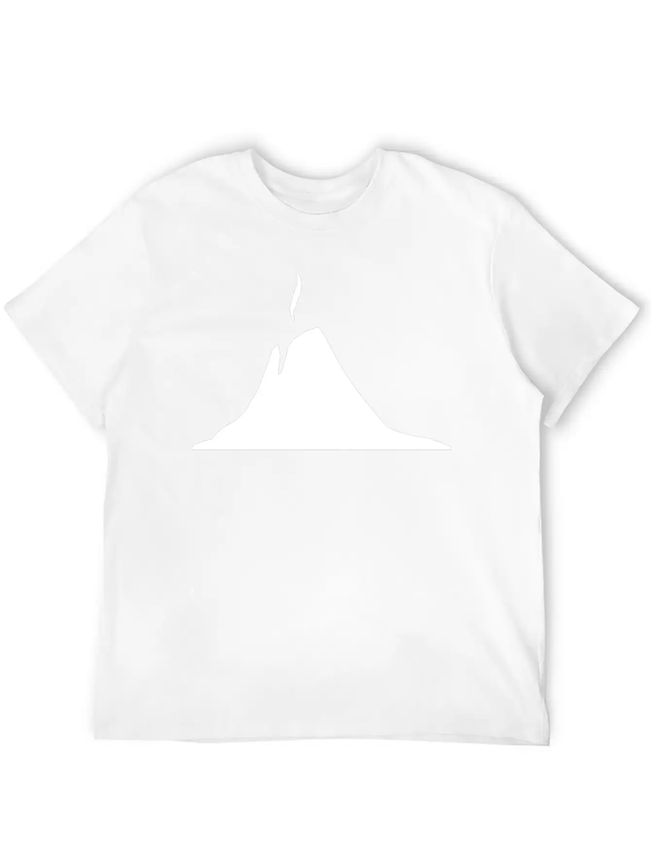 A Volcano Releasing Fumes Into The Atmosphere Timeless Short Sleeve Tee – Comfy And Minimalist Design