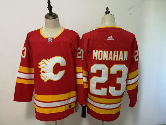 Men's Calgary Flames Sean Monahan #23 Red Home Breakaway Player Jerseys