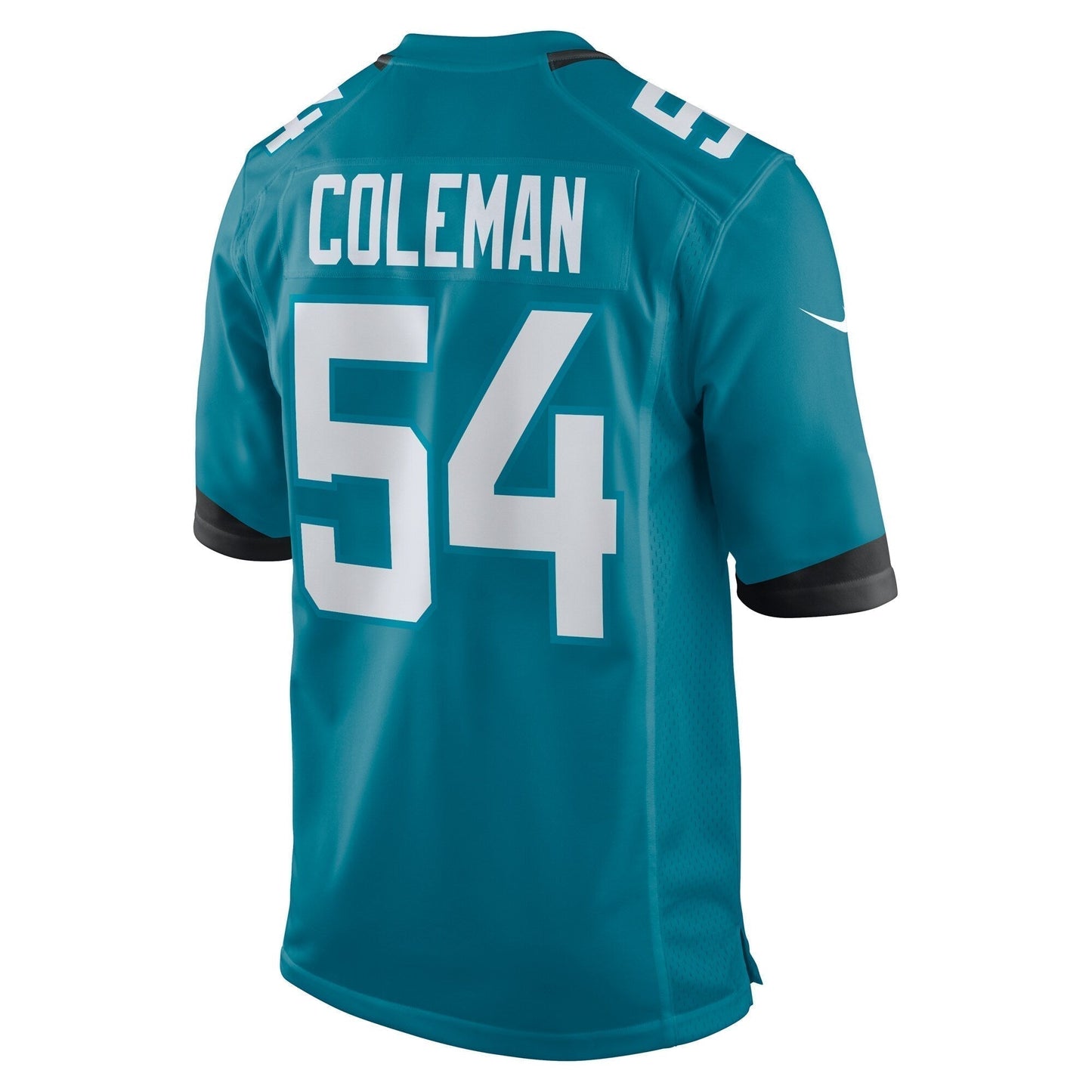 DJ Coleman Jacksonville Jaguars Nike  Game Jersey -  Teal