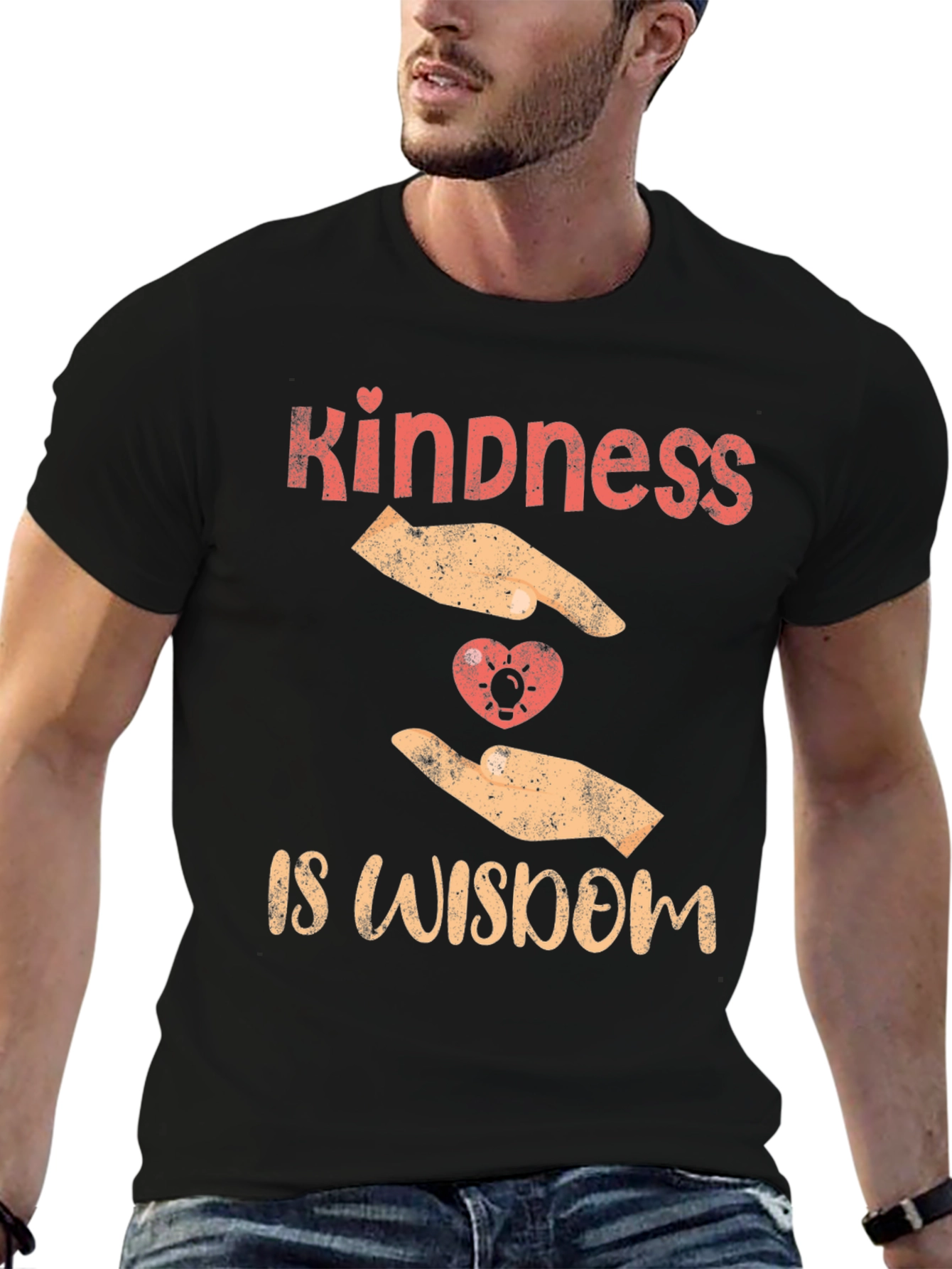 Kindness is Wisdom Graphic T-Shirt