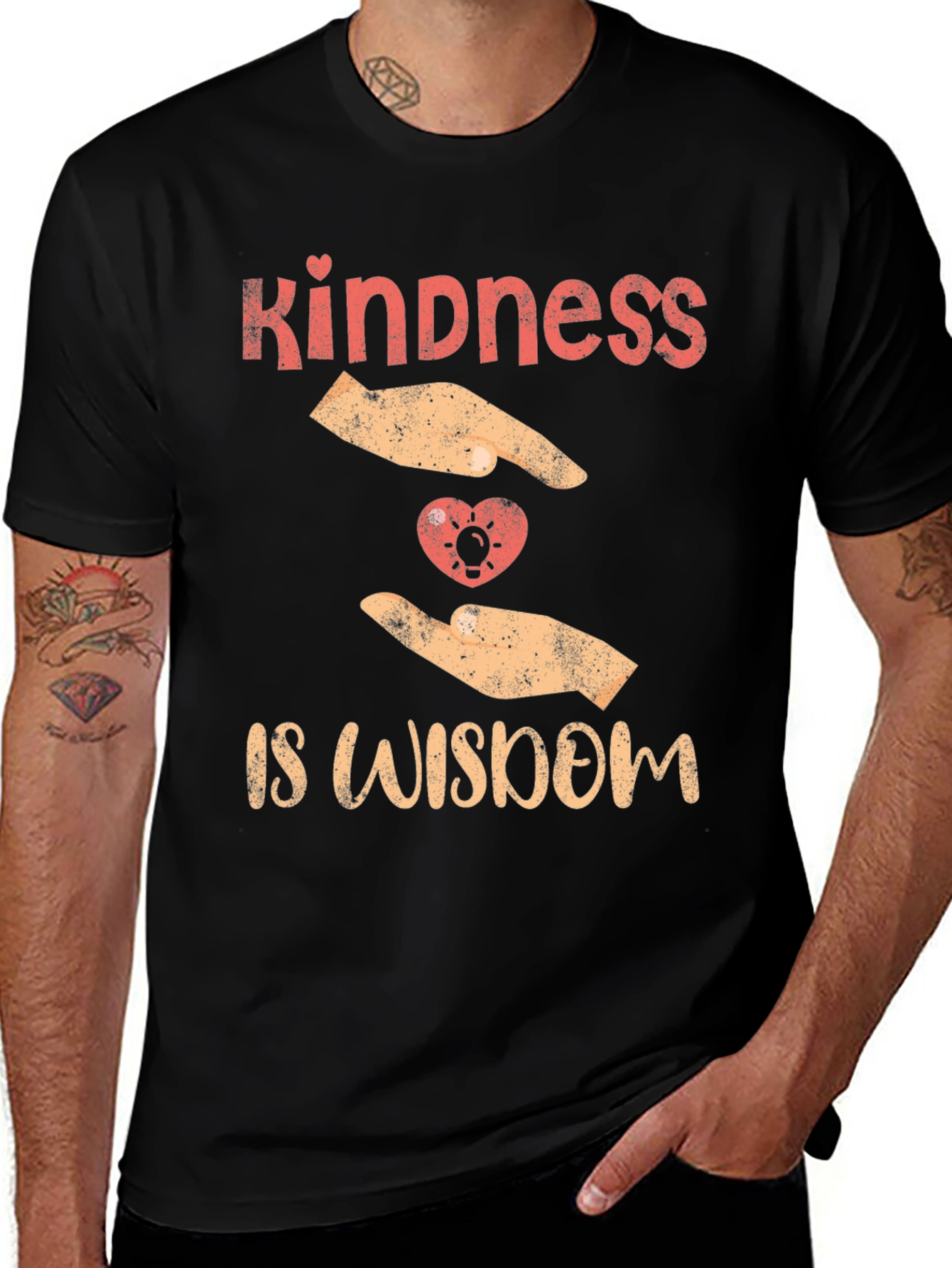 Kindness is Wisdom Graphic T-Shirt