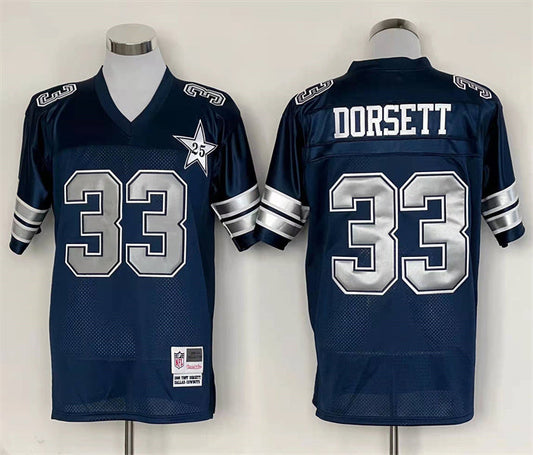 Men's Dallas Cowboys Tony Dorsett Mitchell & Ness Navy Legacy Replica Player Jerseys