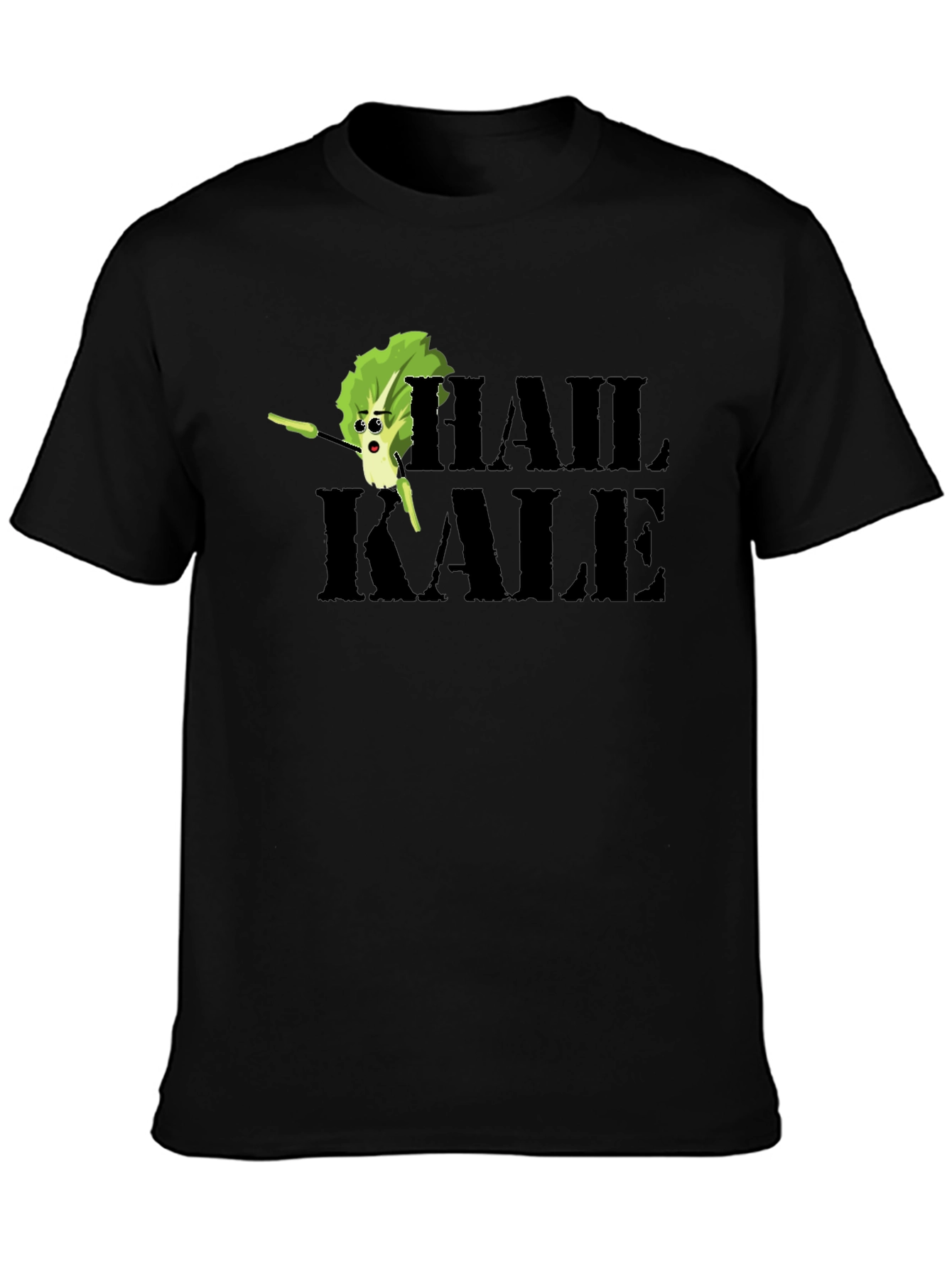 Hail Kale T-Shirt Funny Vegan Vegetarian Tee
