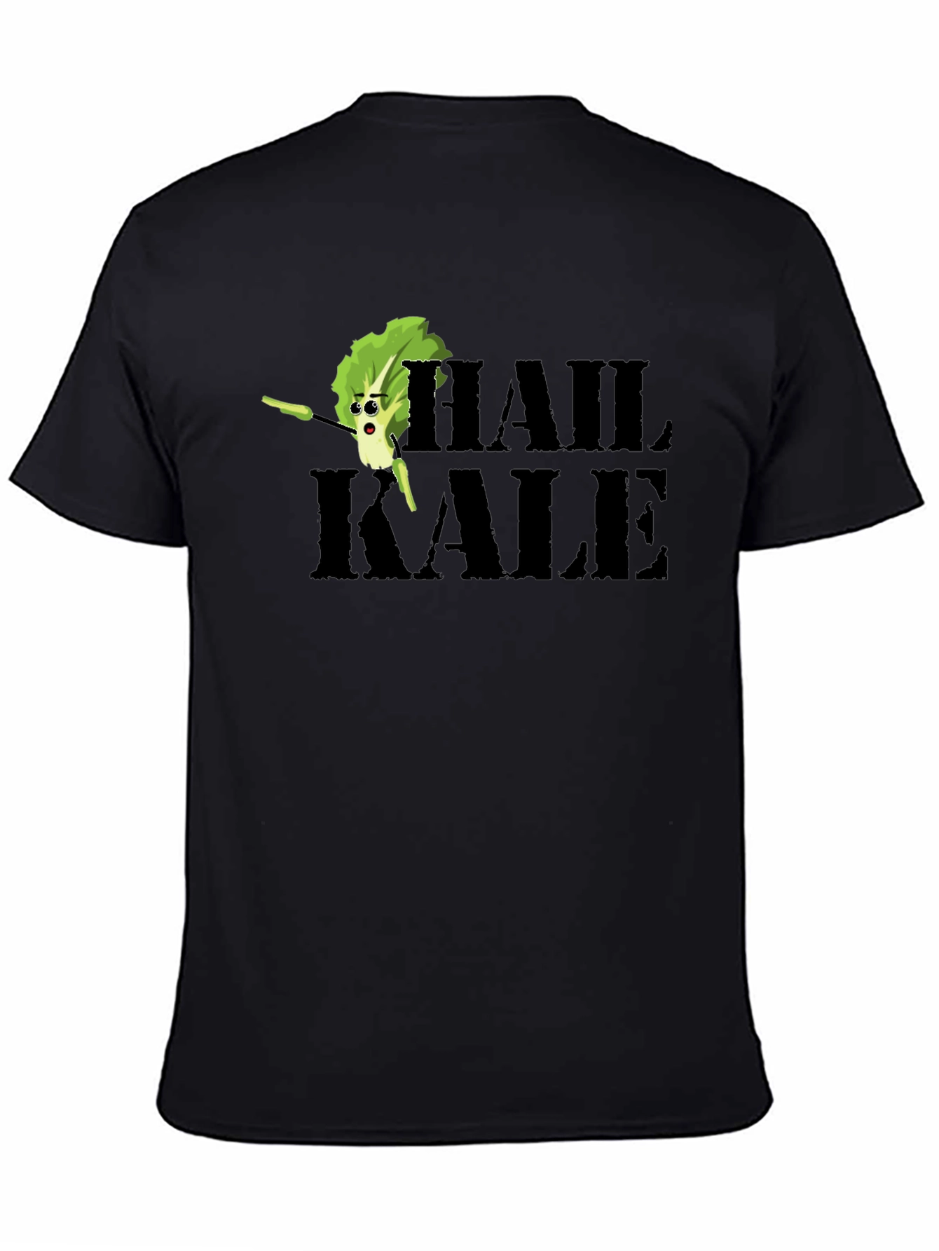 Hail Kale T-Shirt Funny Vegan Vegetarian Tee