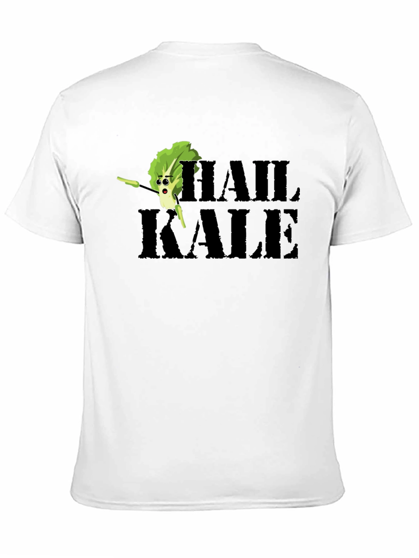 Hail Kale T-Shirt Funny Vegan Vegetarian Tee