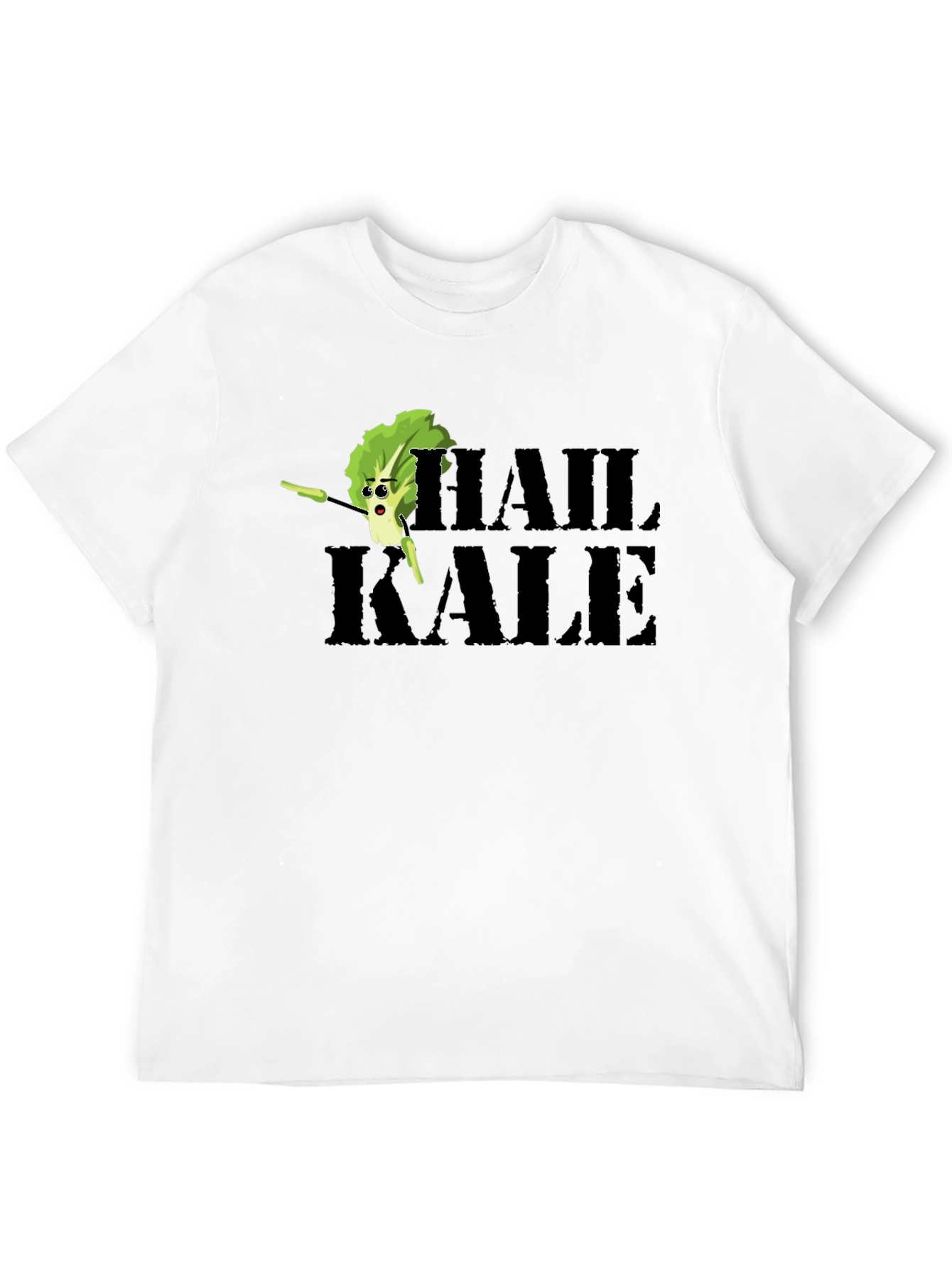 Hail Kale T-Shirt Funny Vegan Vegetarian Tee