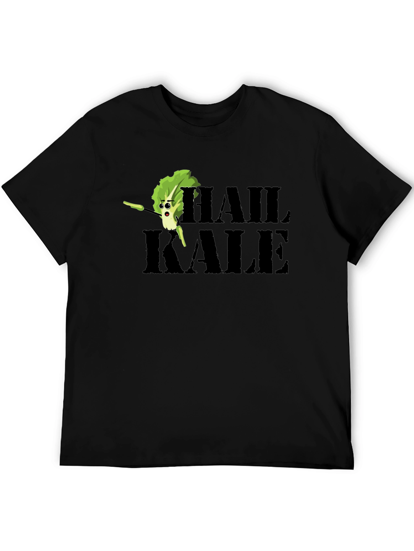 Hail Kale T-Shirt Funny Vegan Vegetarian Tee