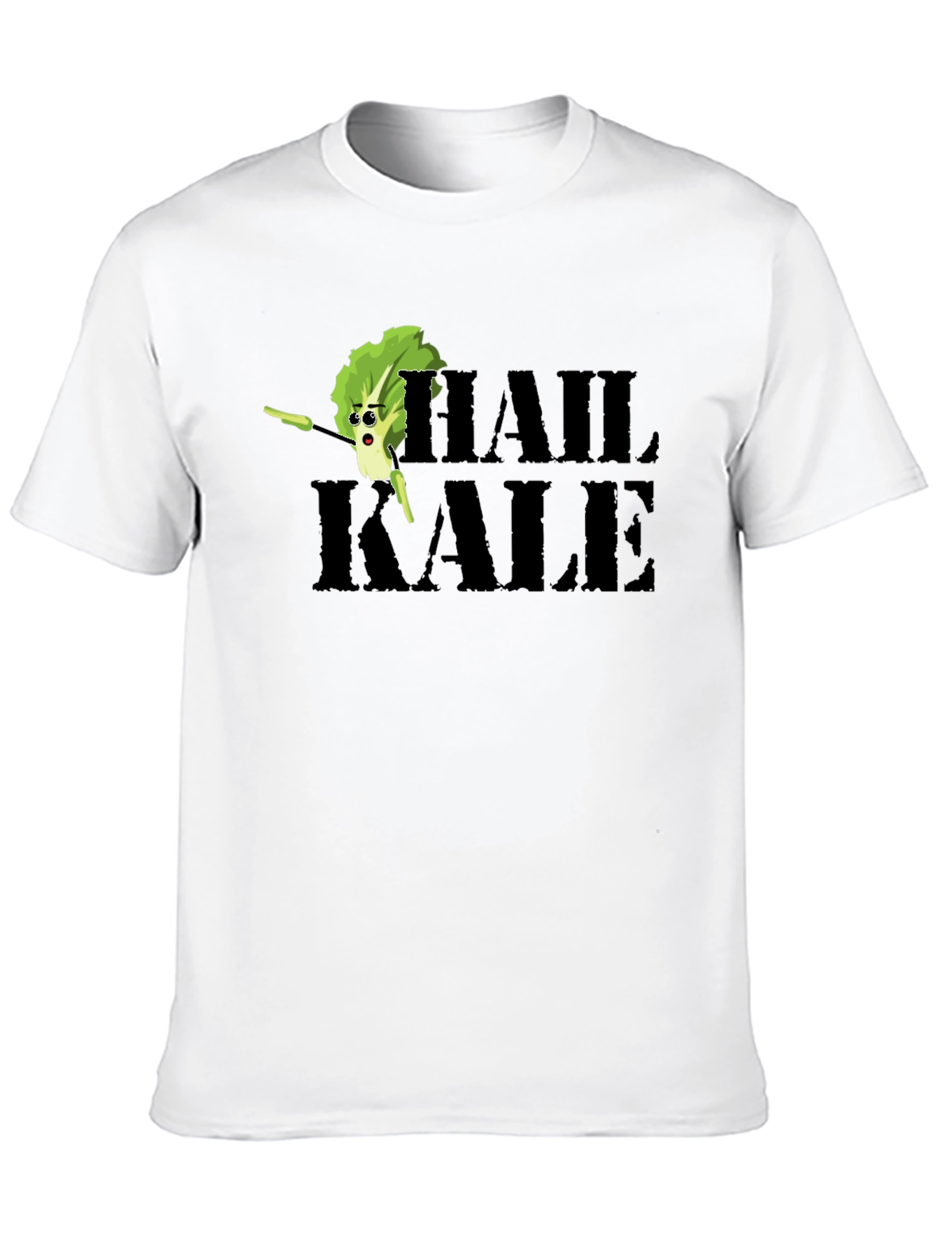 Hail Kale T-Shirt Funny Vegan Vegetarian Tee