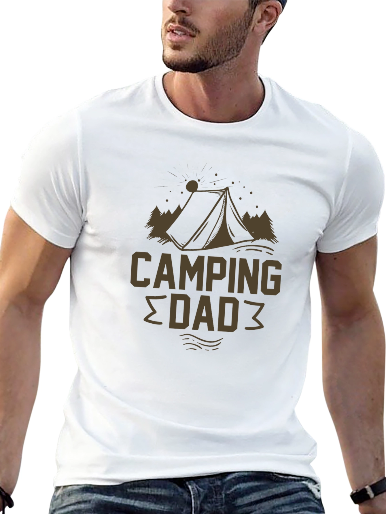Camping Dad T-Shirt - Outdoor Adventure Tee