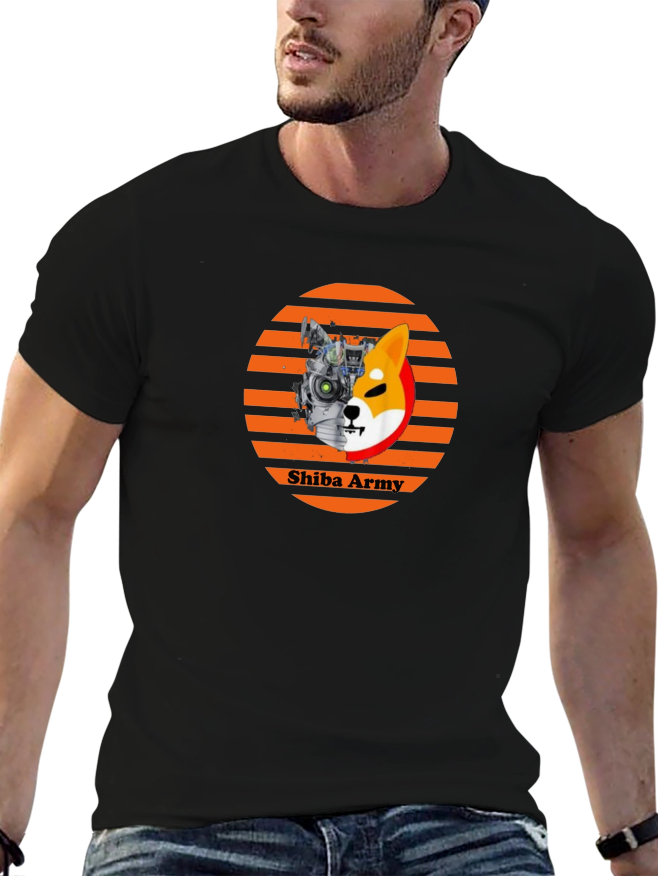 Shiba Army T-Shirt - Crypto Inspired Design