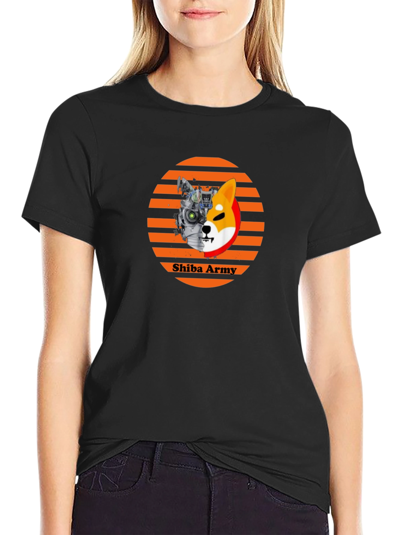 Shiba Army T-Shirt - Crypto Inspired Design