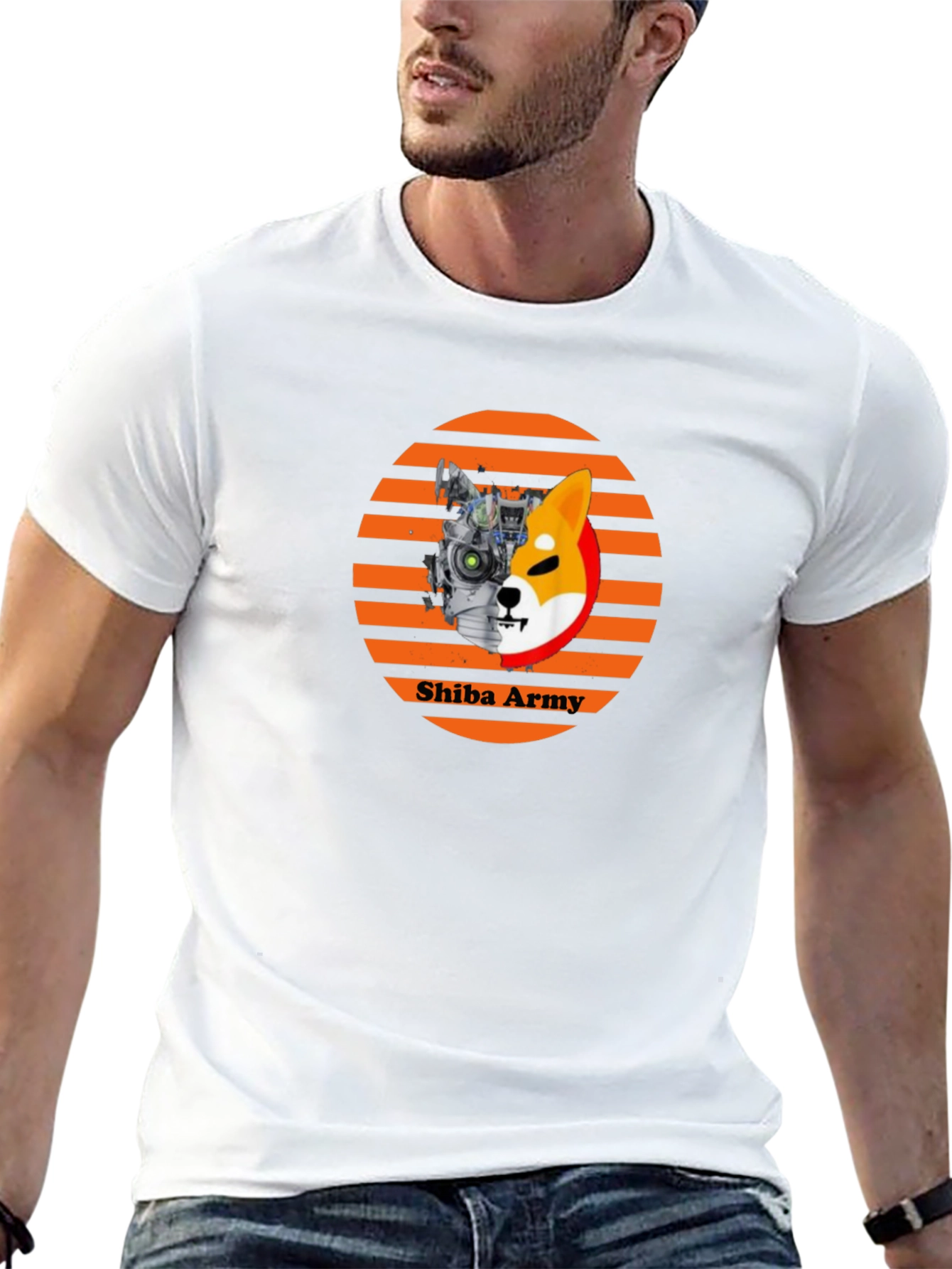 Shiba Army T-Shirt - Crypto Inspired Design
