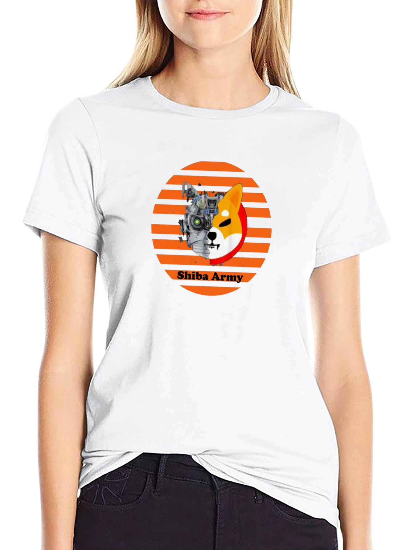 Shiba Army T-Shirt - Crypto Inspired Design